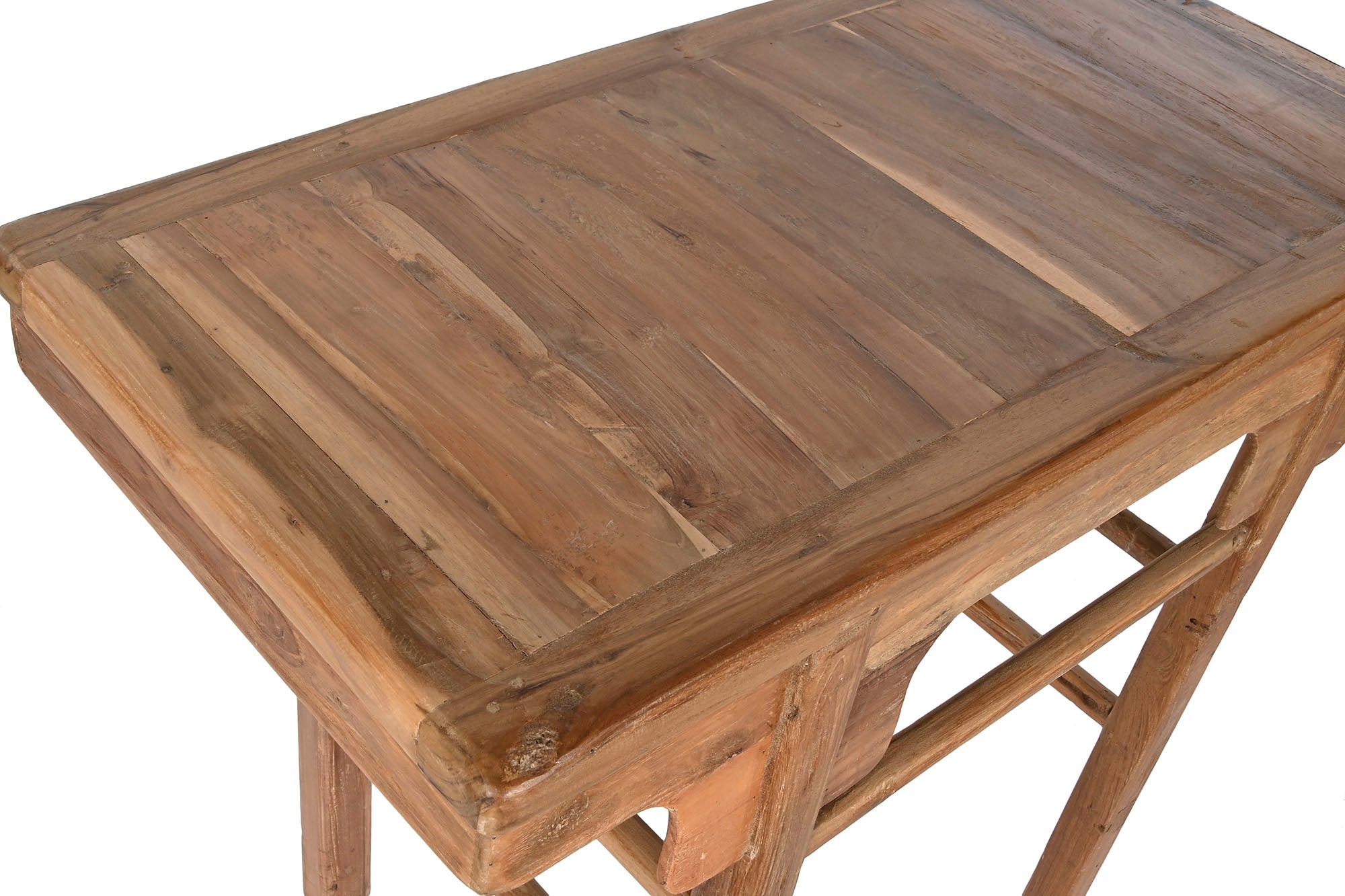 Consola Teca Reciclada 100X50X83 Natural