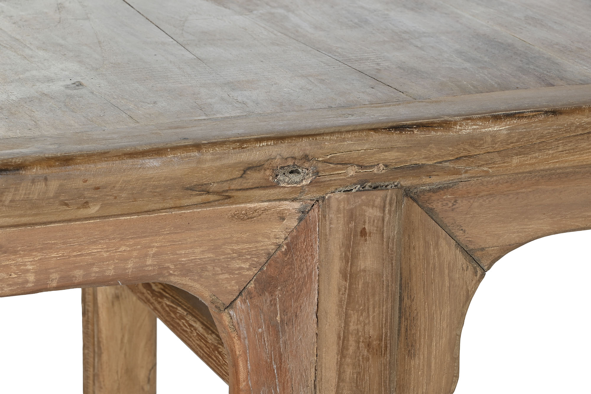 Consola Teca Reciclada 194,5X50,5X82,5 Natural