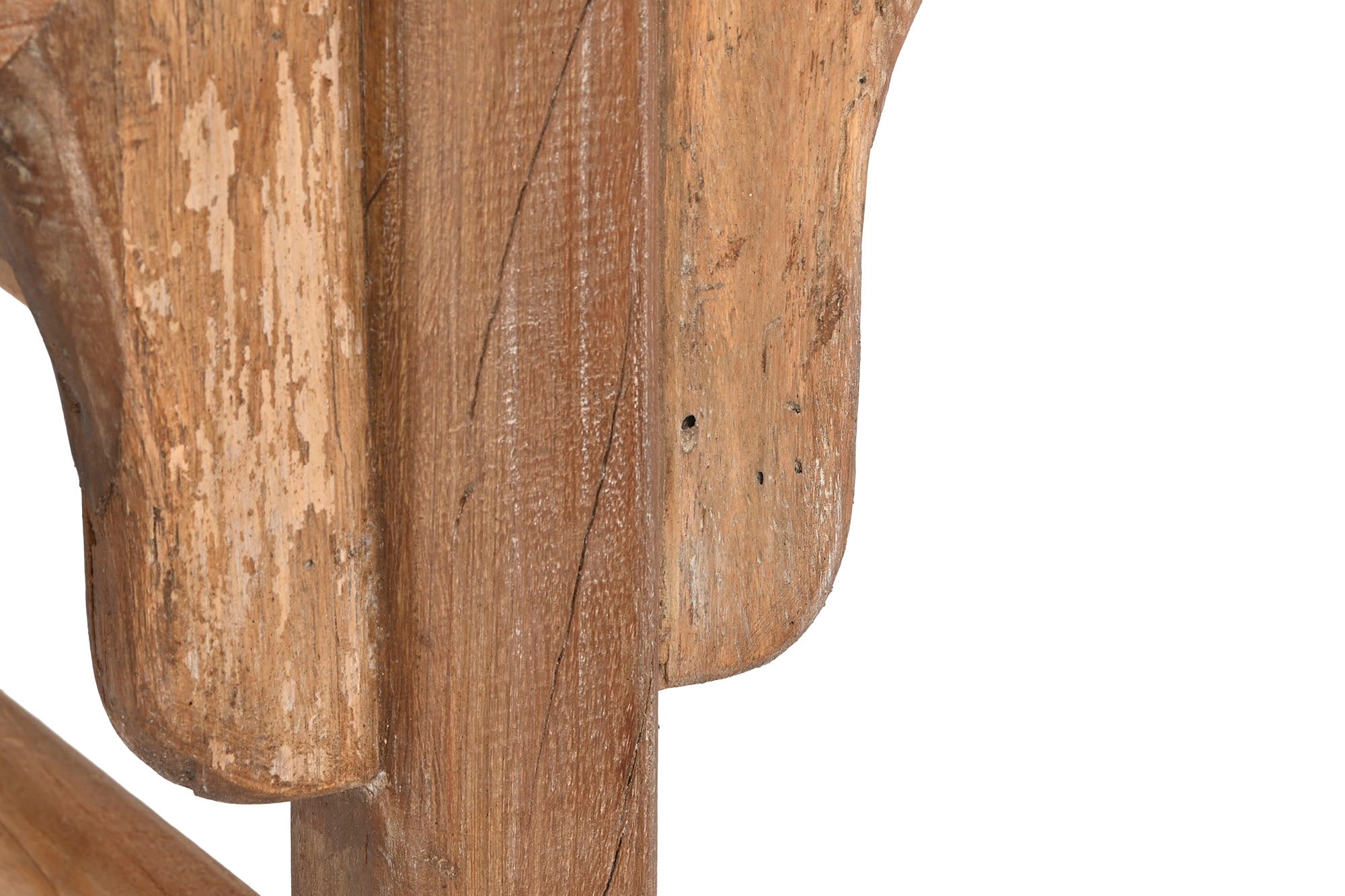 Descalzadora Teca Reciclada 183X41X48 Natural