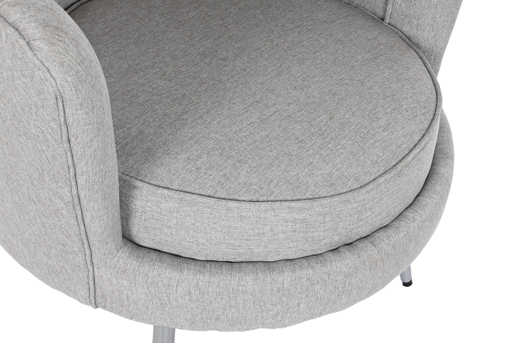 Sillon Poliester Metal 80X75X86 Gris