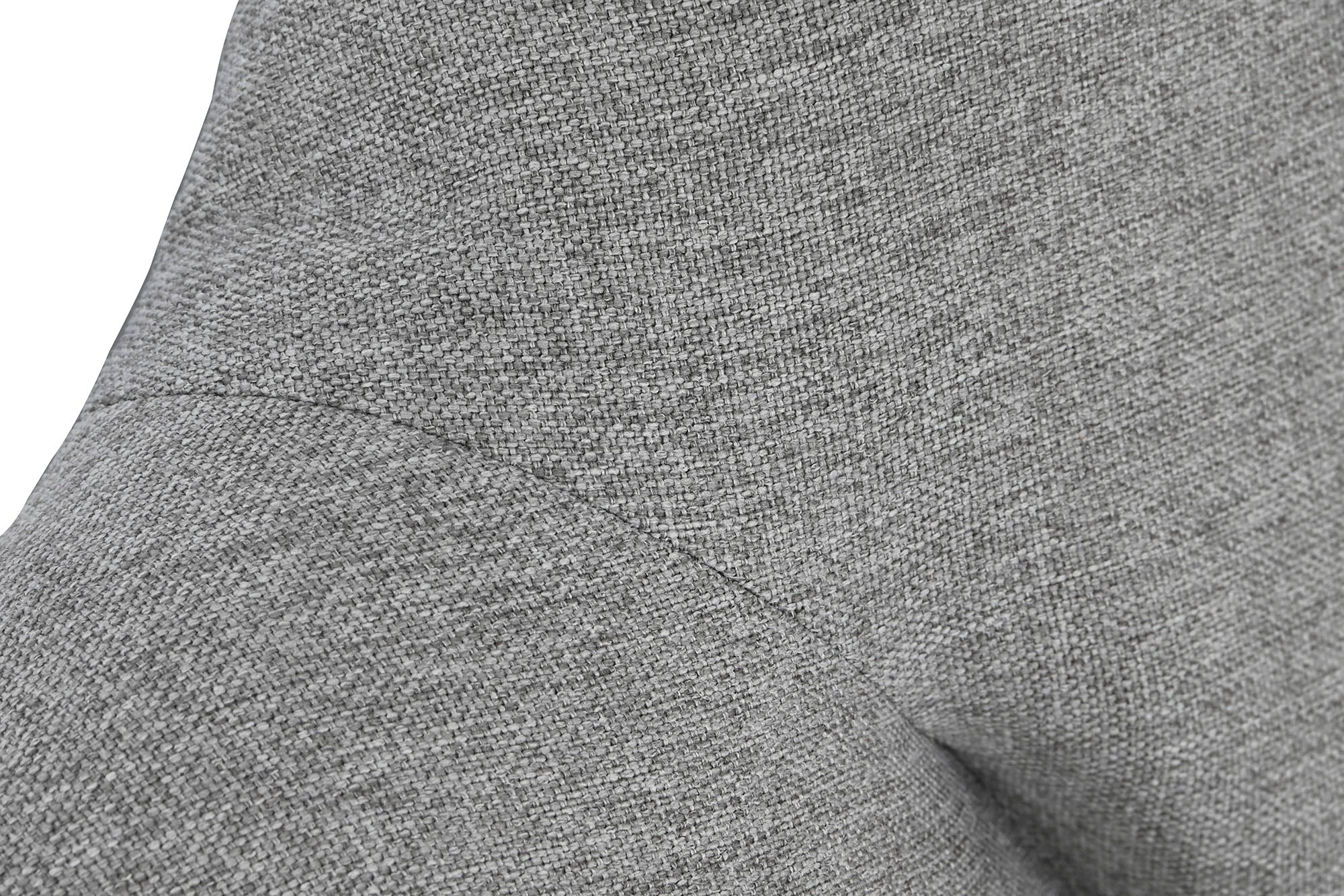 Polyester MDF Bed Headboard 157x8x160 Grey