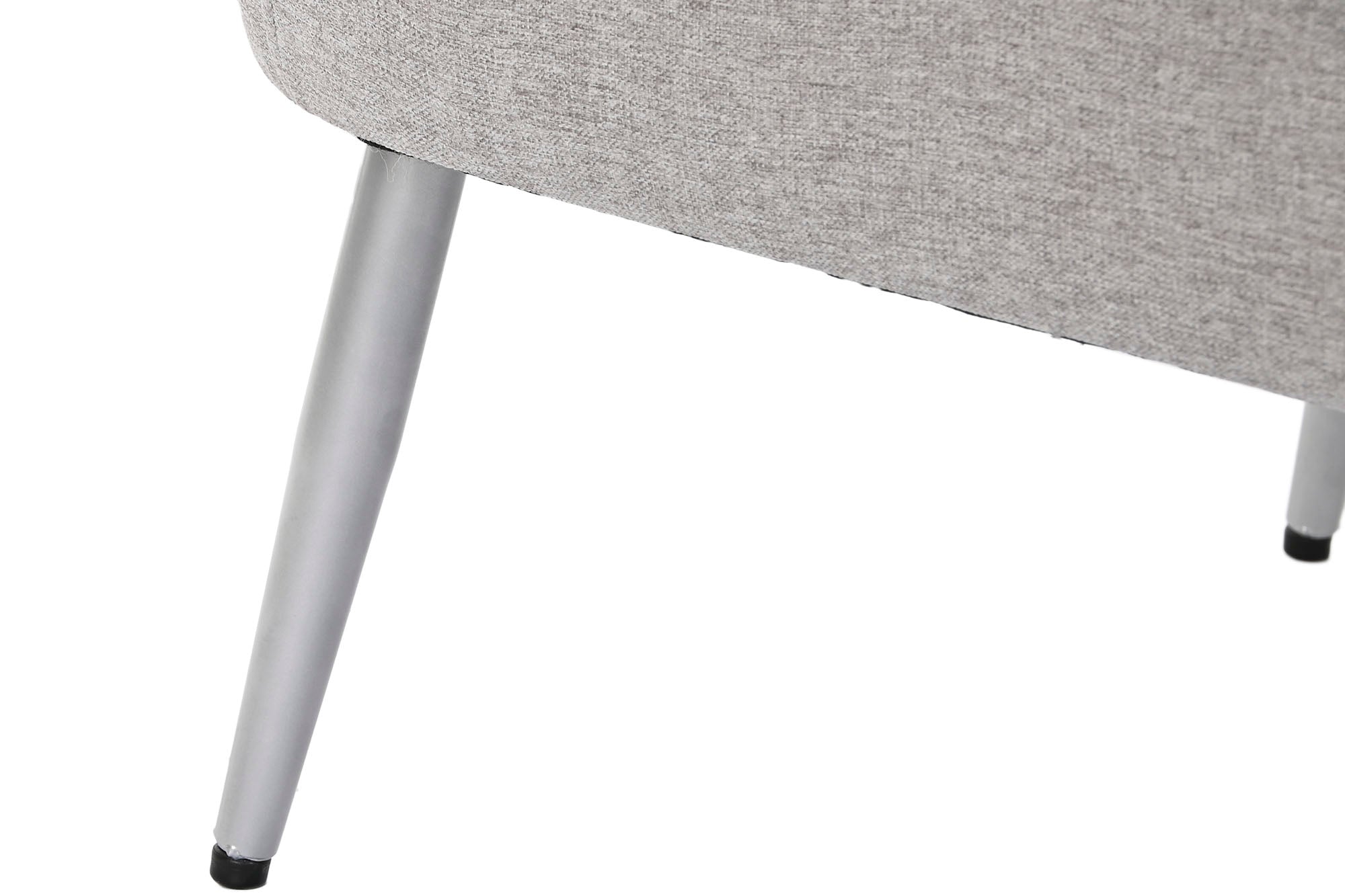 Poltrona de poliéster 71x68x81 cinza