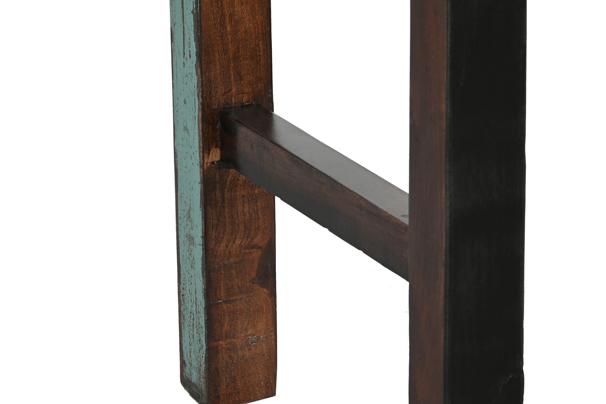 Consola Olmo Macizo 170X49X88 Decape Turquesa