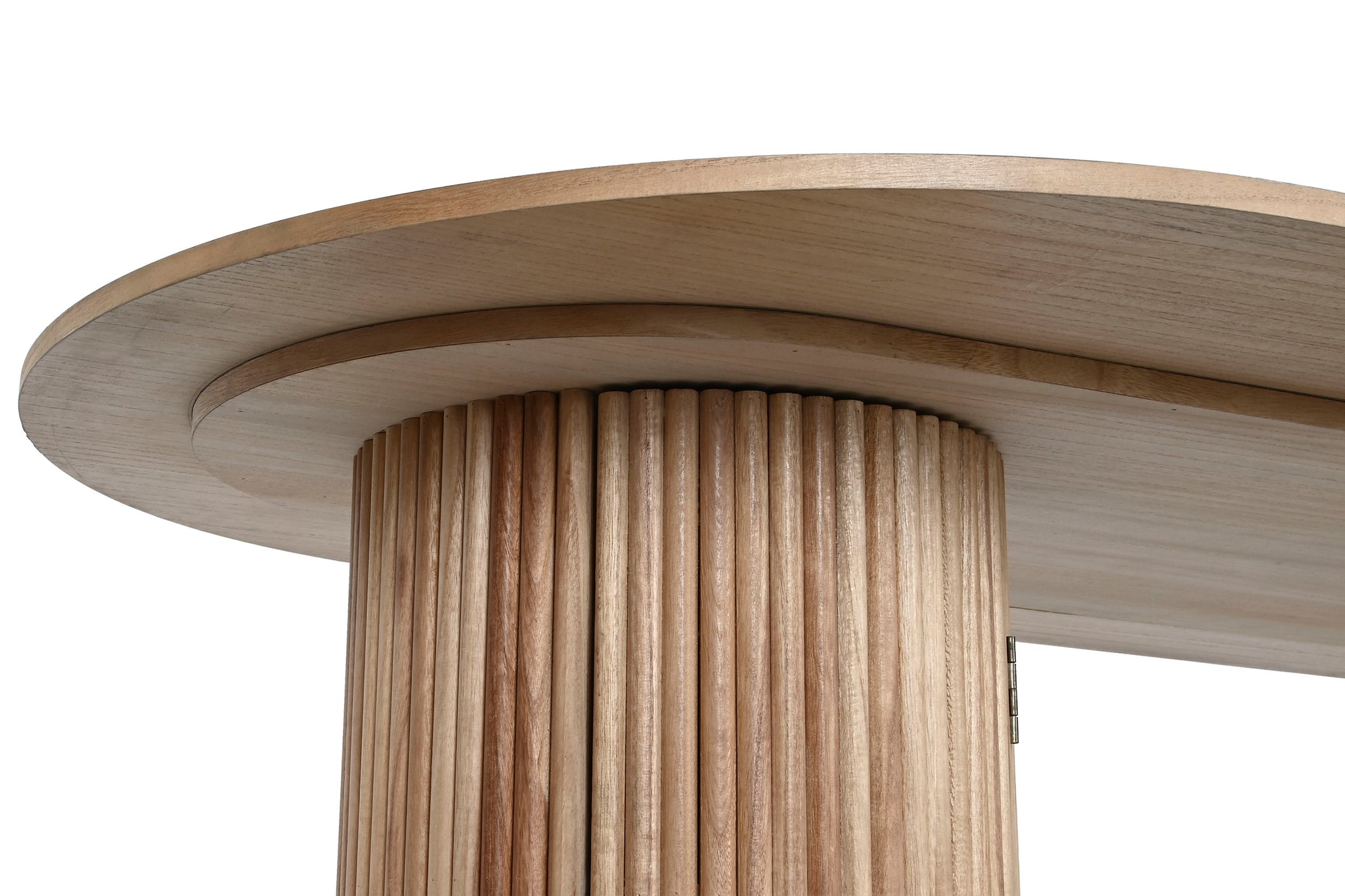 Paulownia Oval Dining Table 180x90x75 Doors