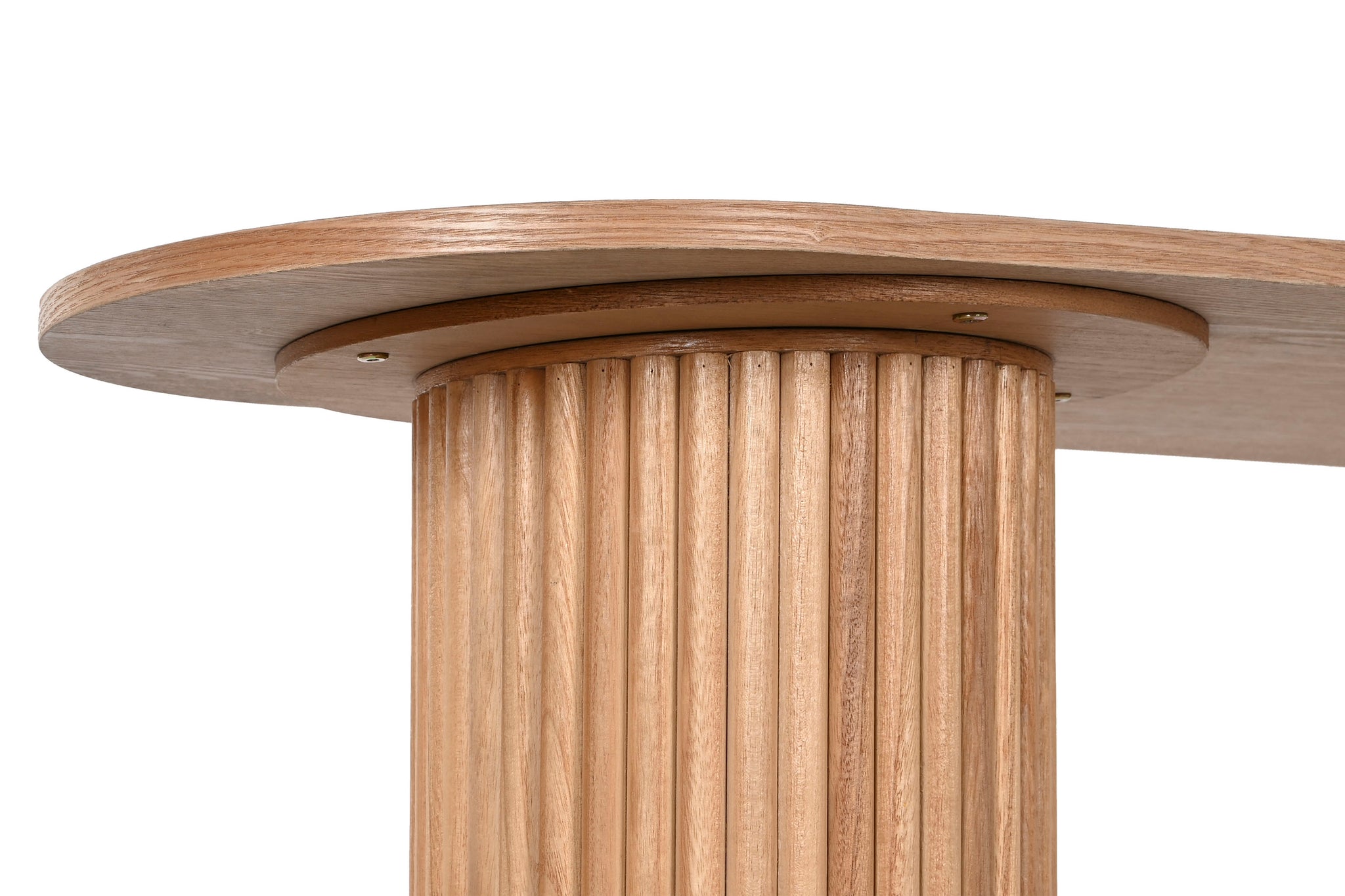 Console Paulownia Mdf 120X40X80 Natural
