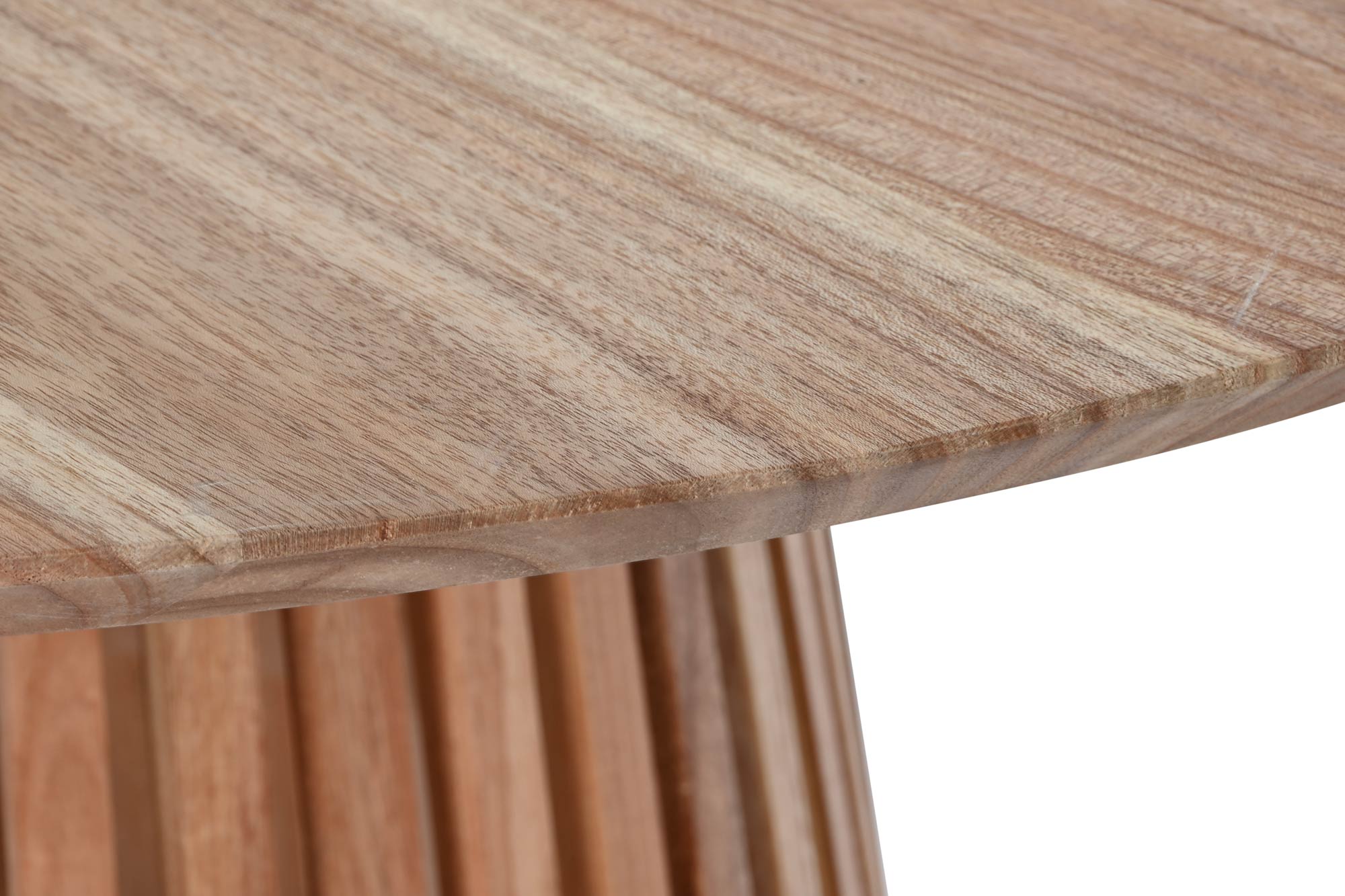 Mesa Redonda Comedor Mindi 120X120X76 Natural