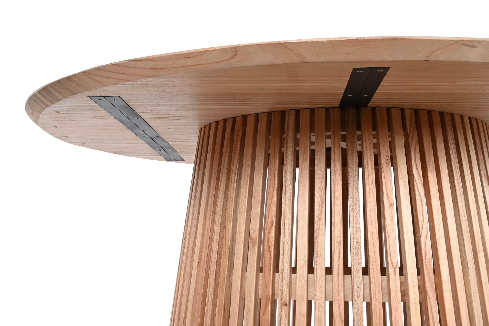 Mesa Redonda Comedor Mindi 150X150X77 Natural