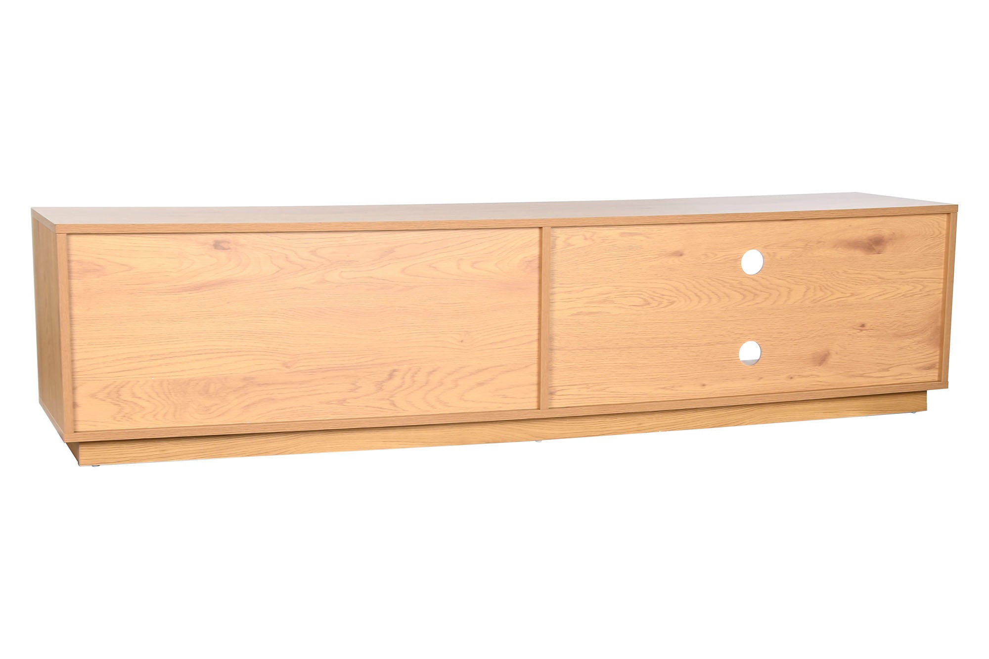 Mueble Tv Mdf Roble 180X40X42 38,10 Natural