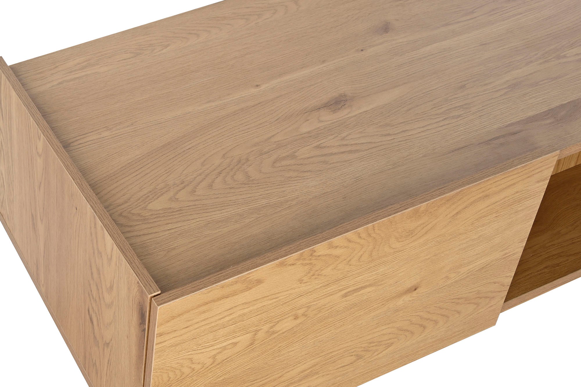 Mesa Centro Mdf Roble 120X60X35 Natural