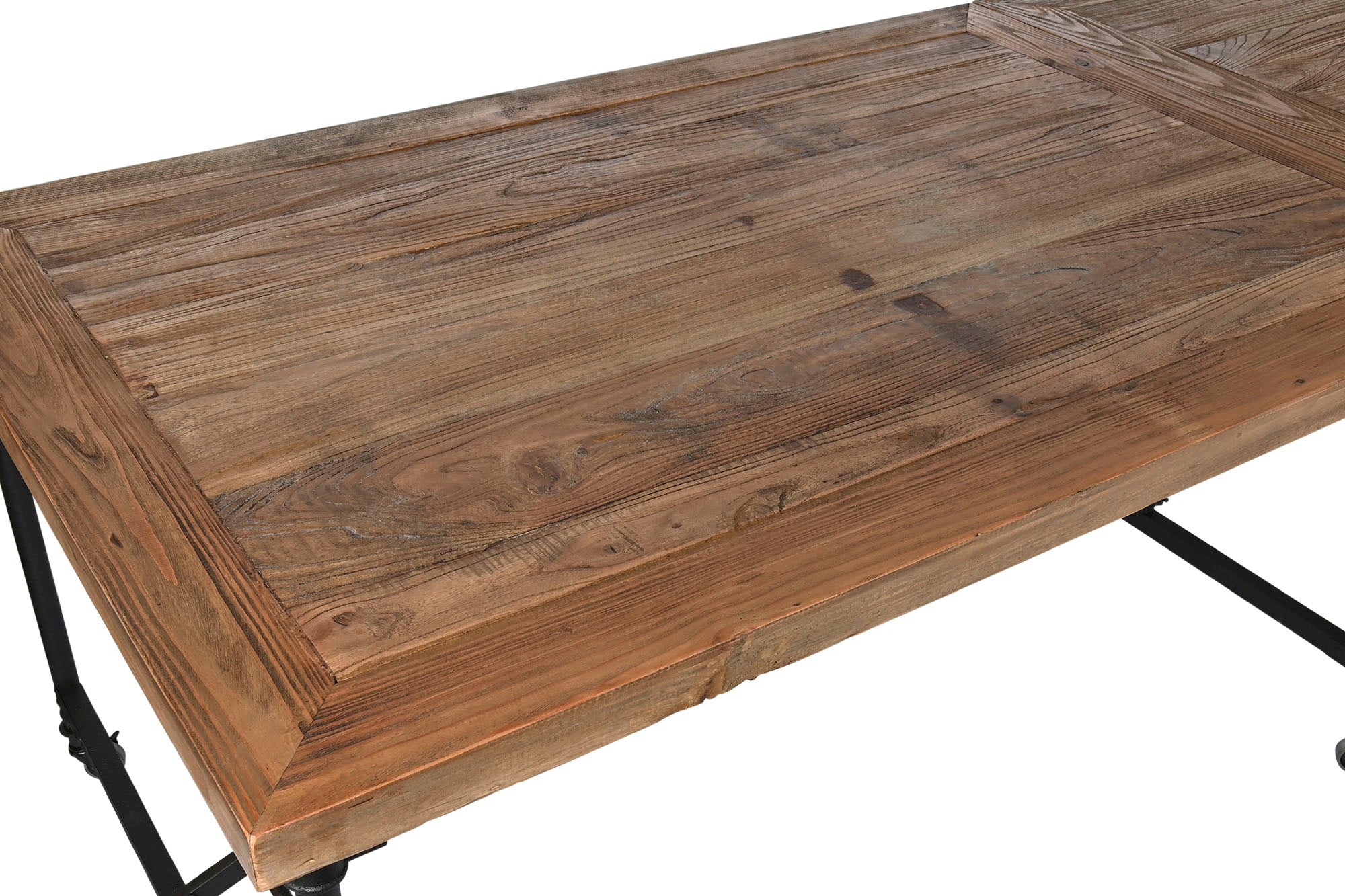 Mesa Comedor Madera Metal 300X100X78 75,00 Marron