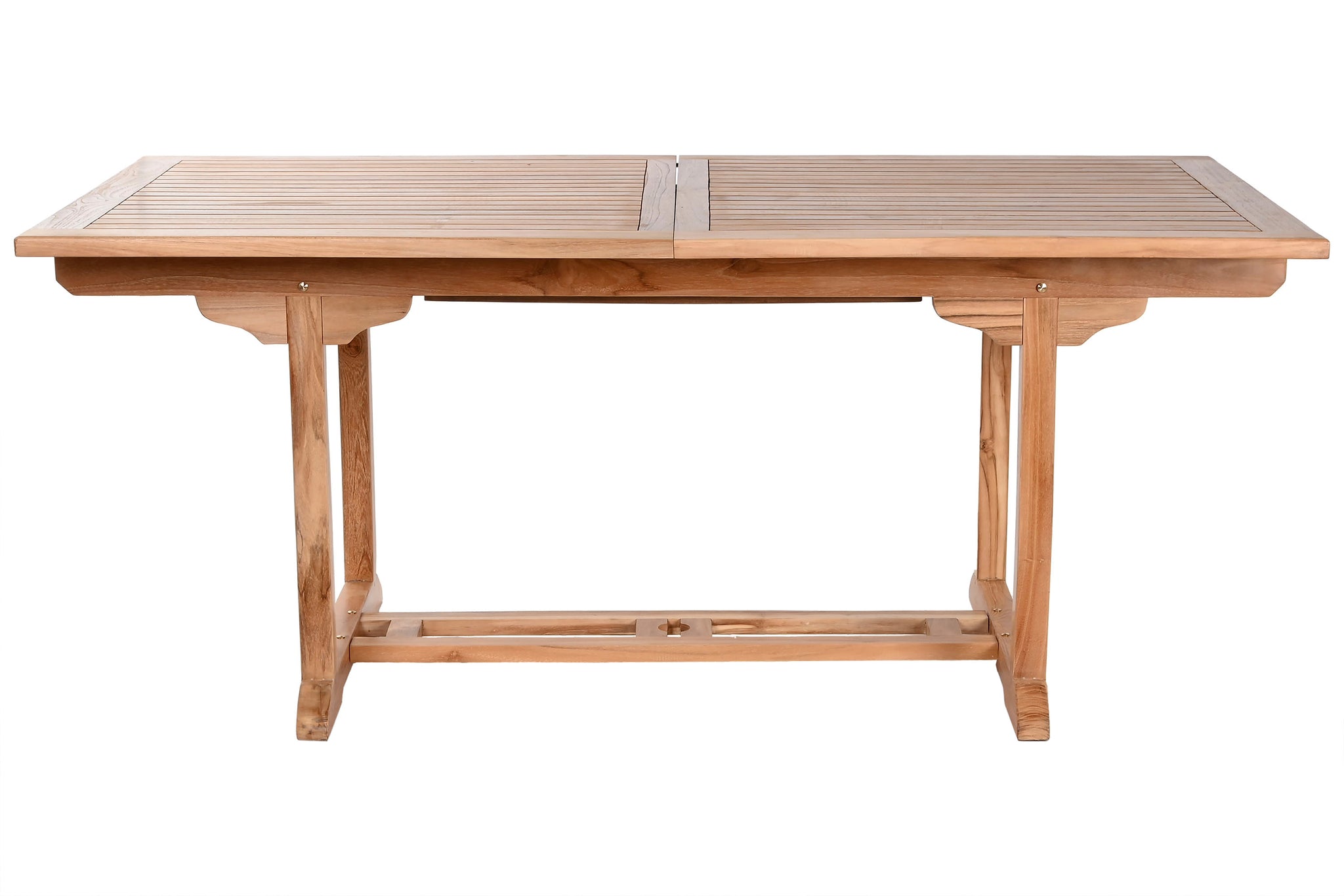 Mesa Comedor Set 9 Teca 180X100X75 Extensible A 24