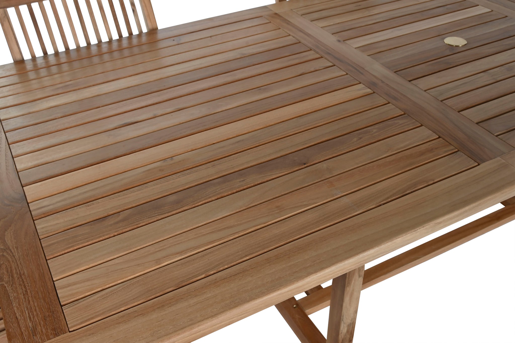 Mesa Comedor Set 9 Teca 180X100X75 Extensible A 24