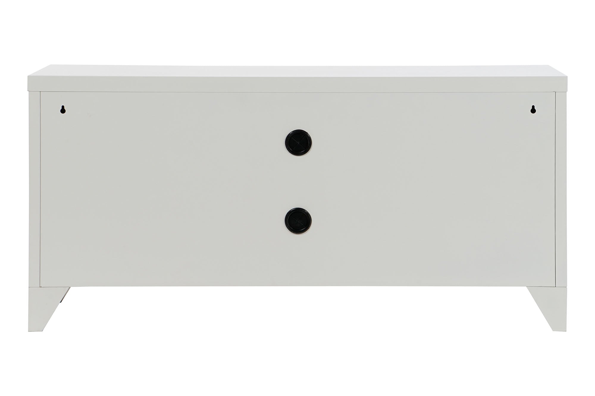 Mueble Tv Metal 120X40X58 Taquilla Blanco
