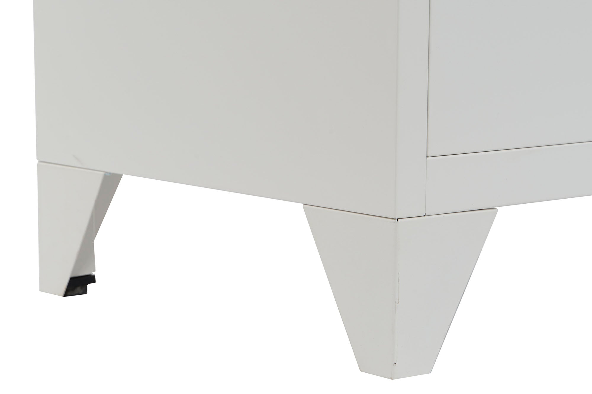 Mueble Tv Metal 120X40X58 Taquilla Blanco