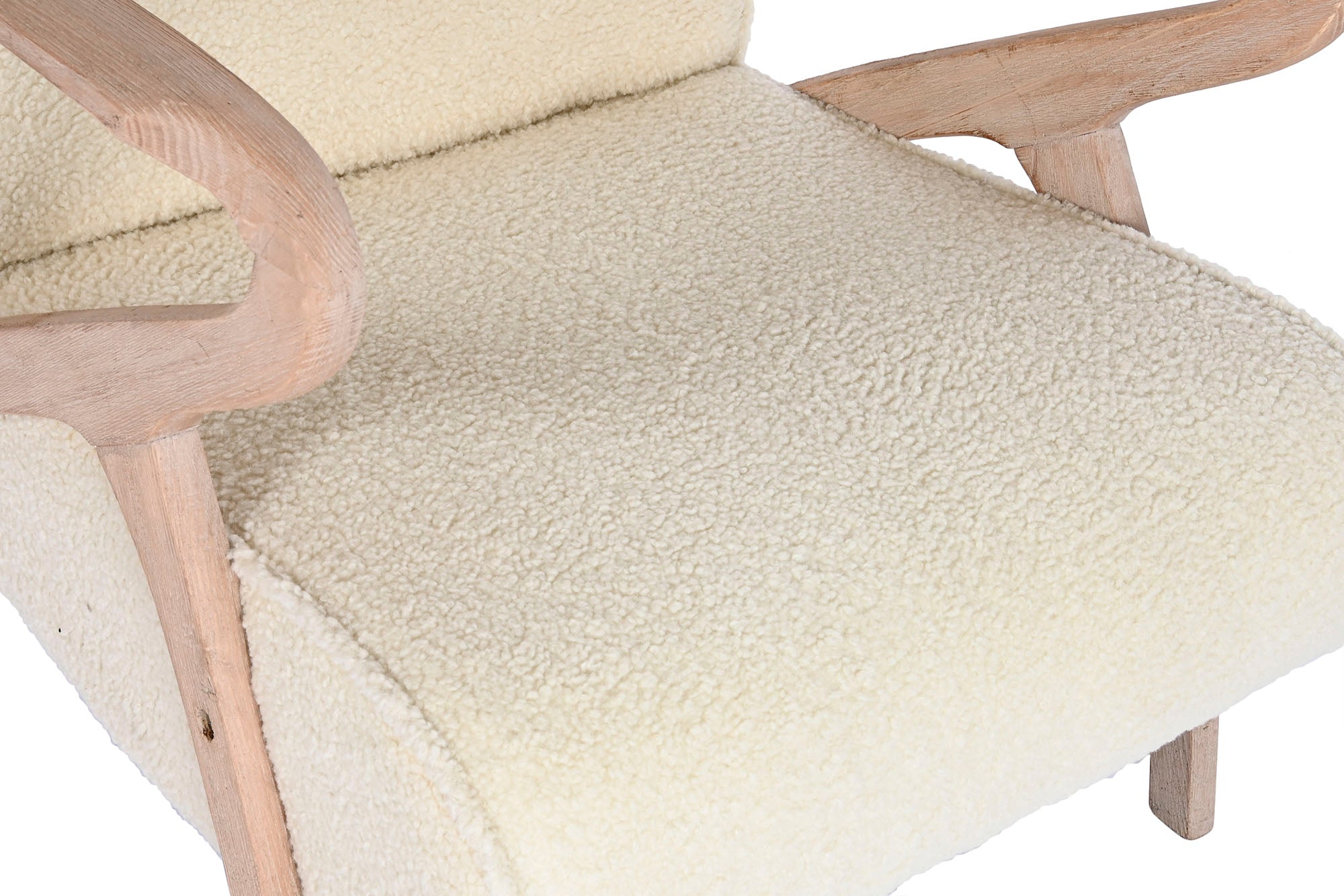 Poltrona de poliéster Hevea / Rubberwood 68X70X85