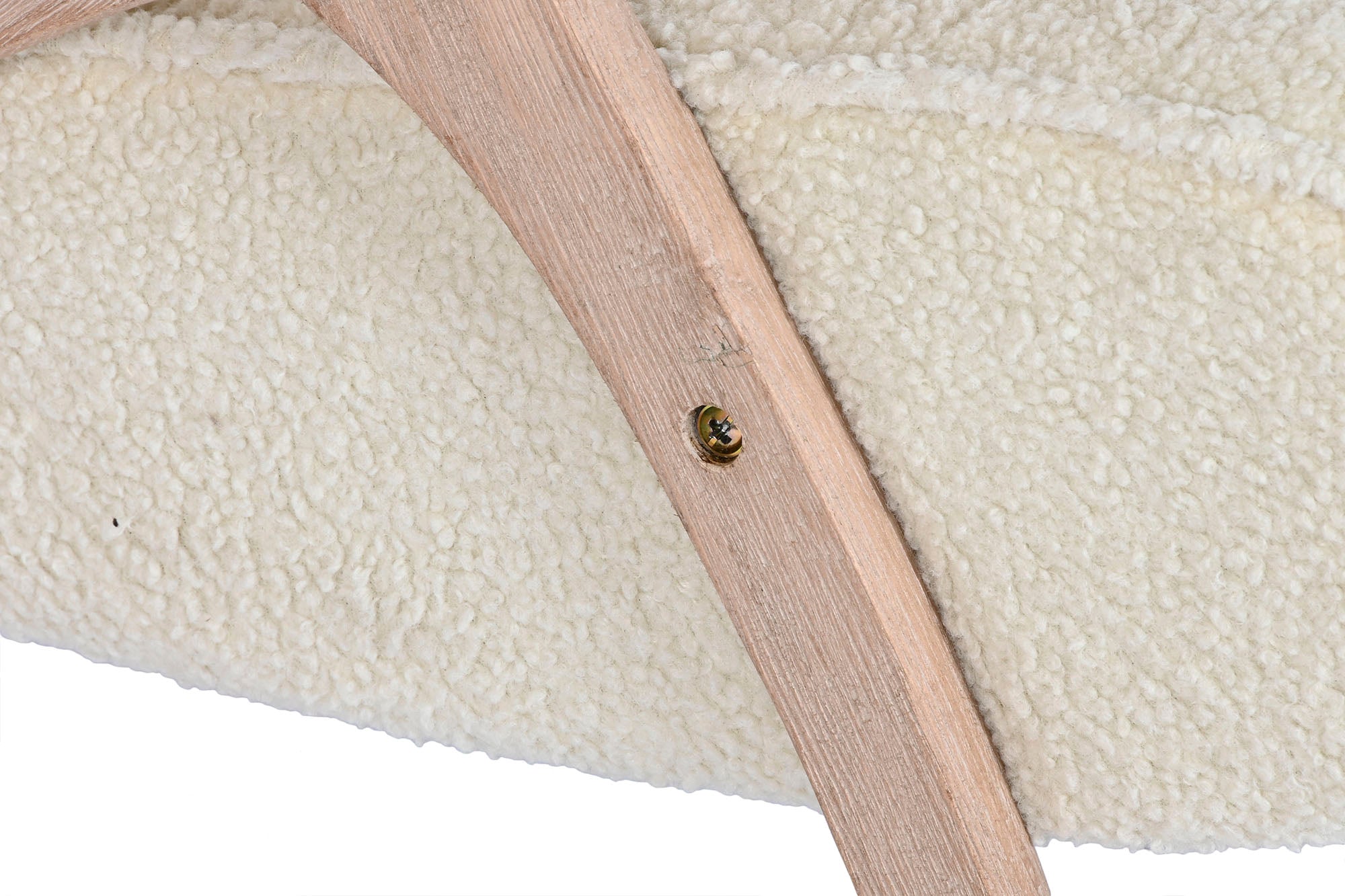 Poltrona de poliéster Hevea / Rubberwood 68X70X85