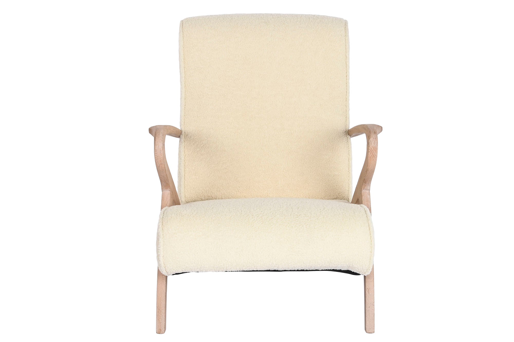 Poltrona de poliéster Hevea / Rubberwood 68X70X85