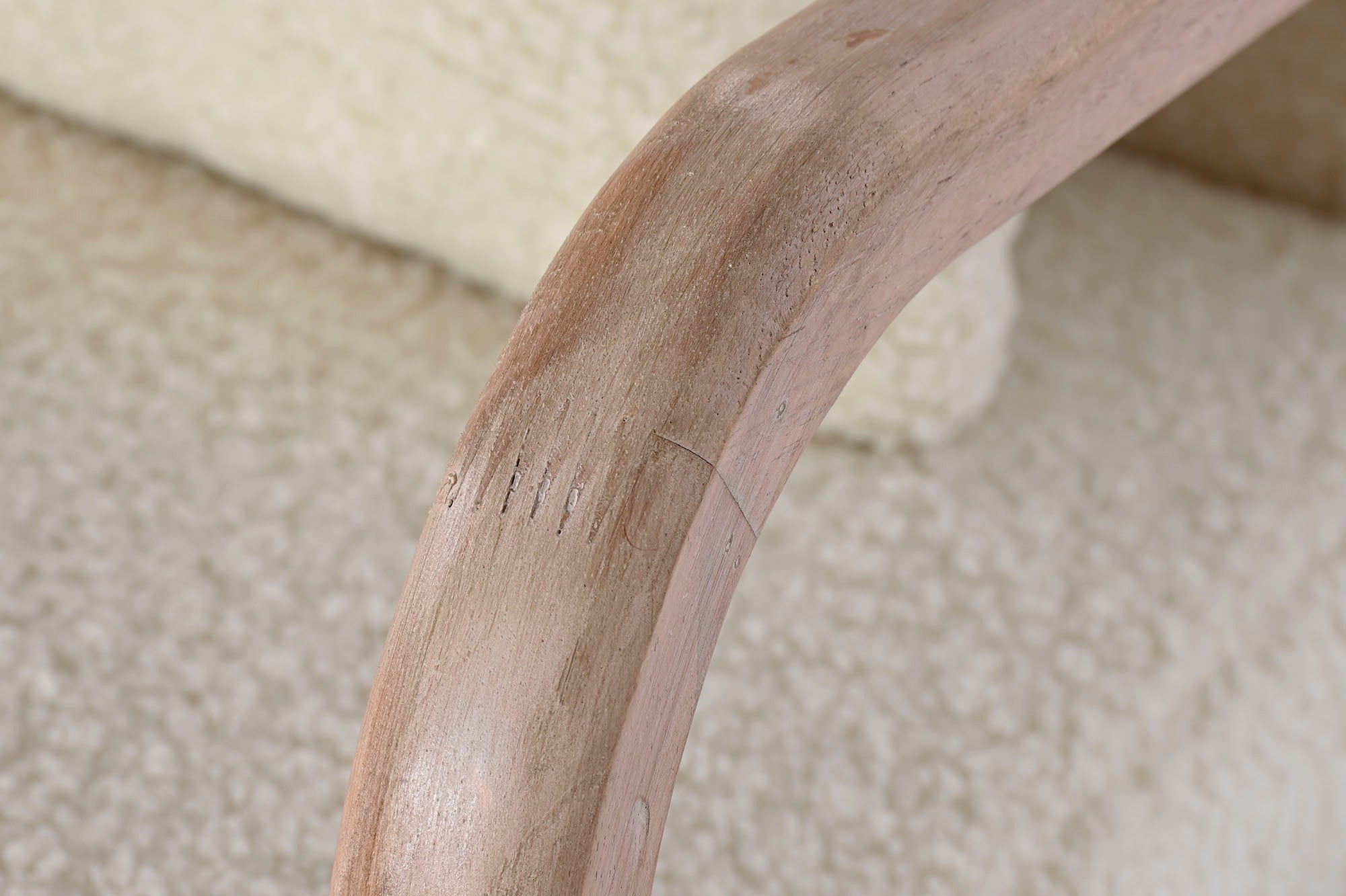 Cadeira de balanço Hevea / Rubberwood 66X88X78 Cadeira de balanço