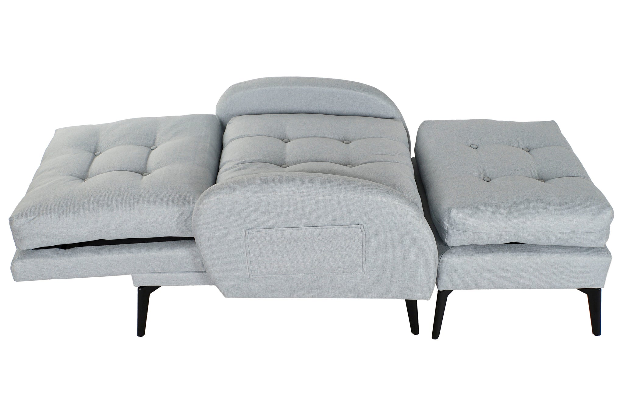 Sofa Cama Set 2 Poliester 74X85X90 Reclinable