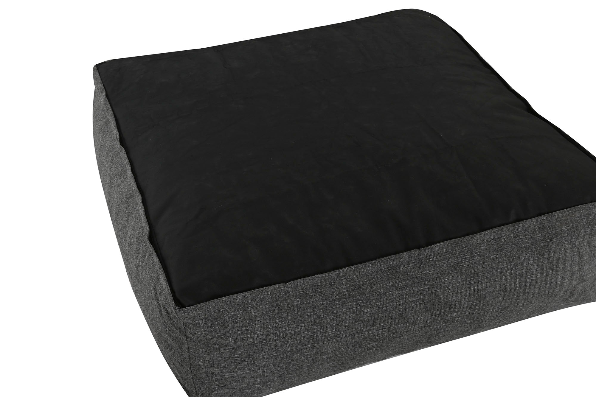 Pouf Poliester 87X87X32 10,00 Modular Gris