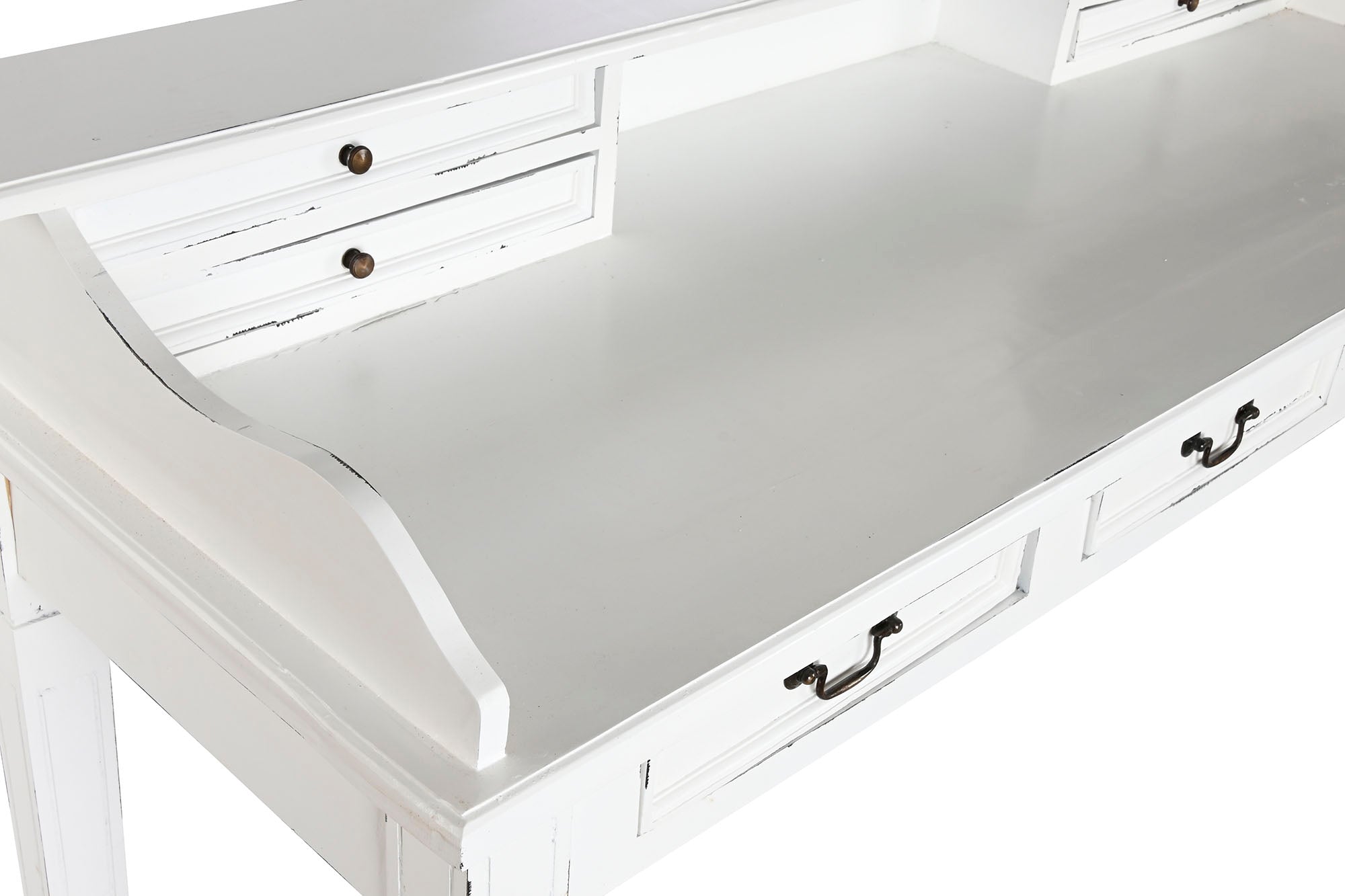 Escritorio Caobilla 150X57X100 Blanco Roto