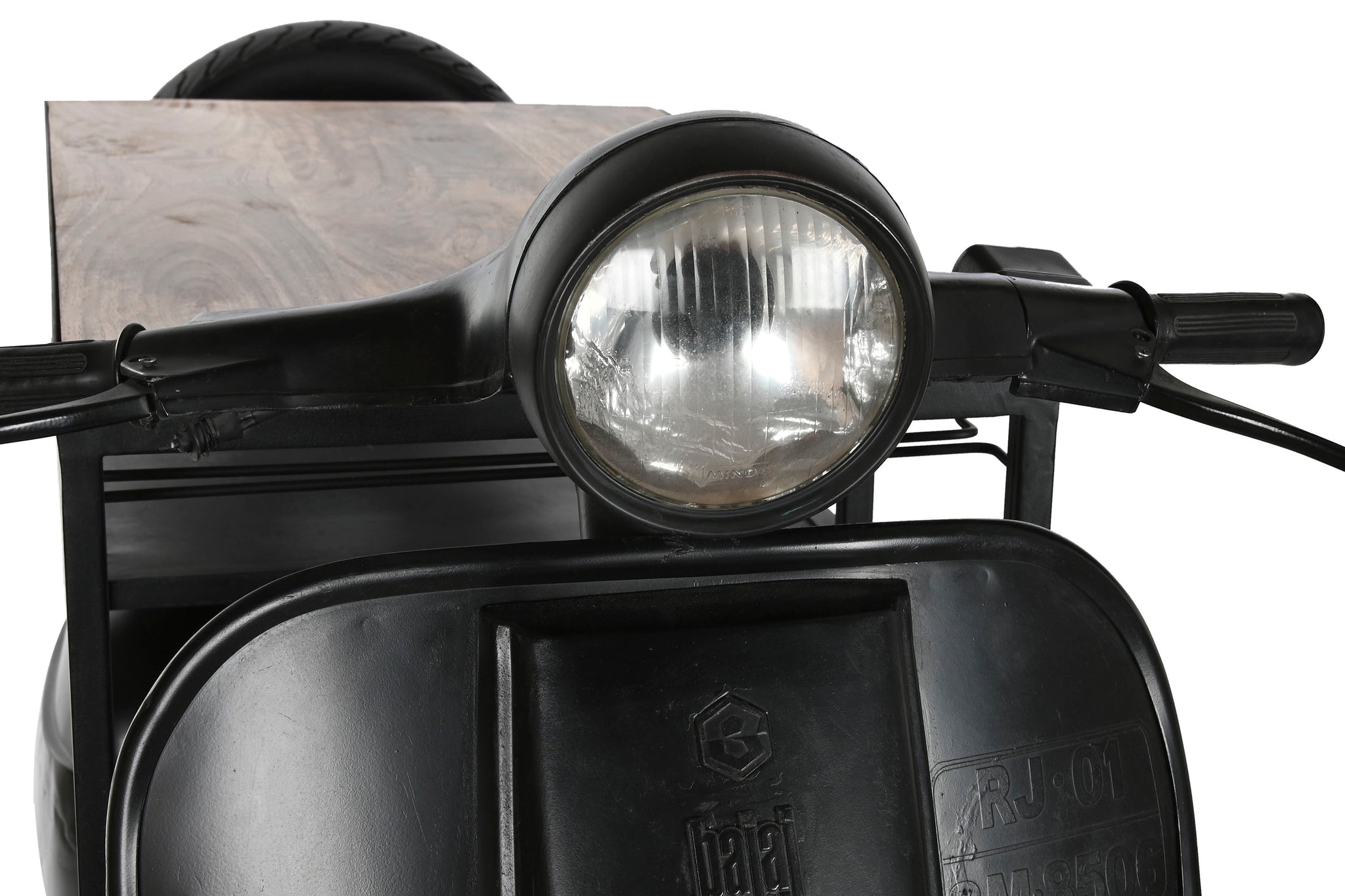 Alça de suporte de garrafas de ferro 195X70X106 motocicleta usada