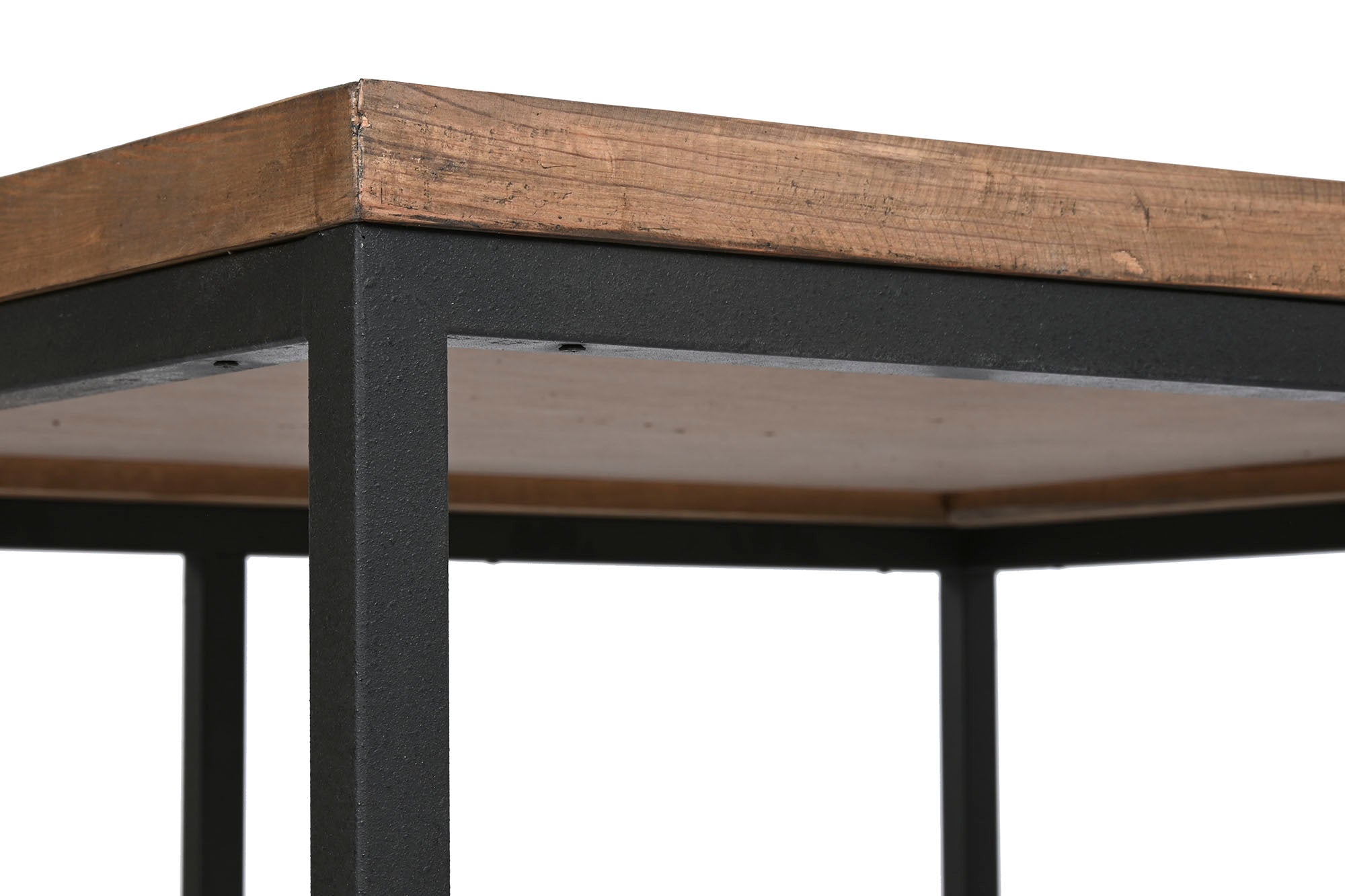 Mesa de Centro de Madeira e Metal 120X120X47,5 33,00
