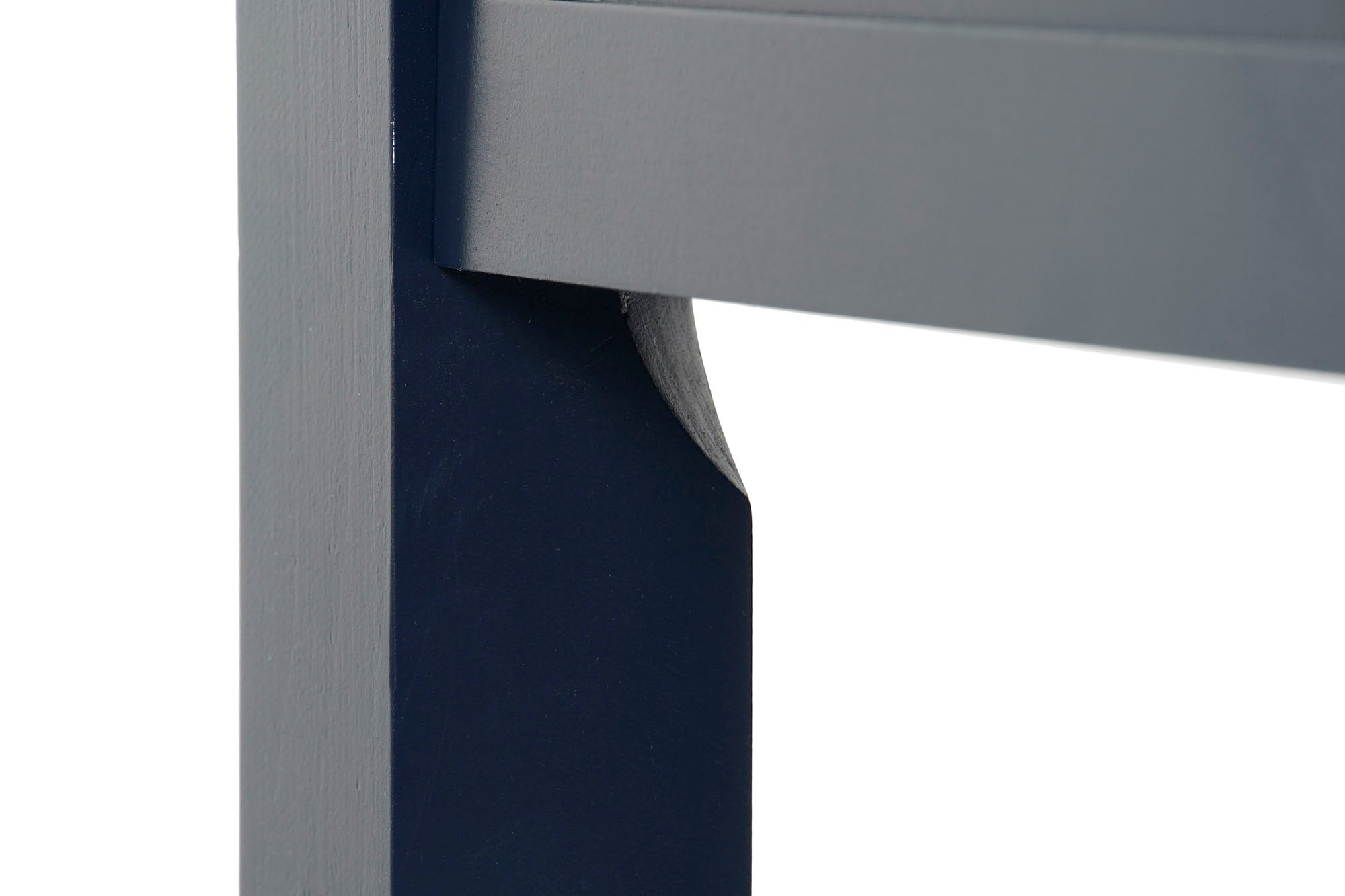 Consola Paulownia 103X35X80 10Caj, Azul Marino