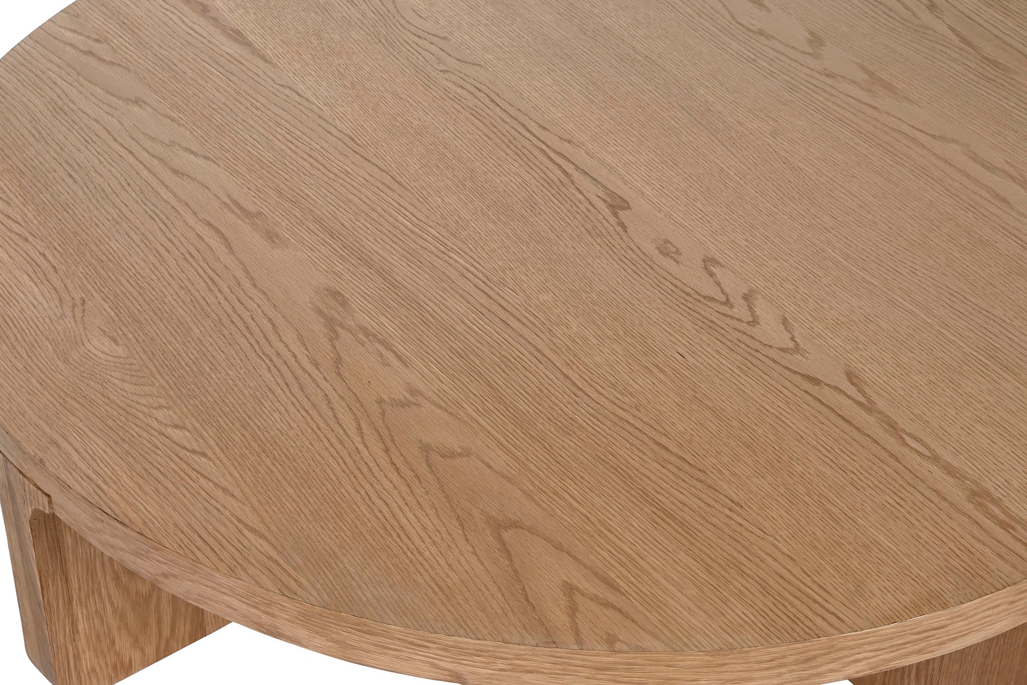 Mesa de Centro MDF Carvalho 121X121X31,5 34,70 Folheado