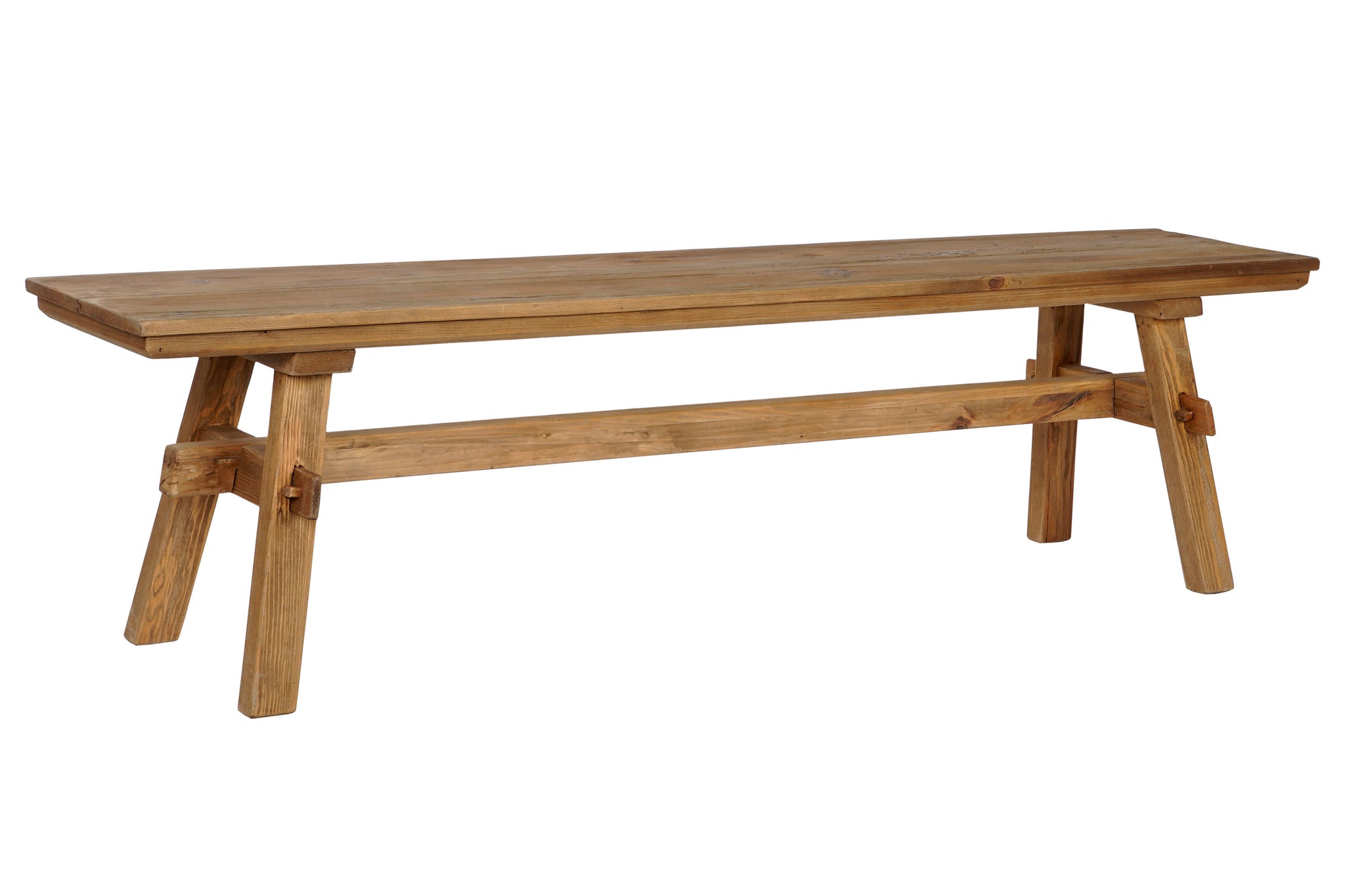 Descalzadora Madera Pino Reciclado 180X35X47