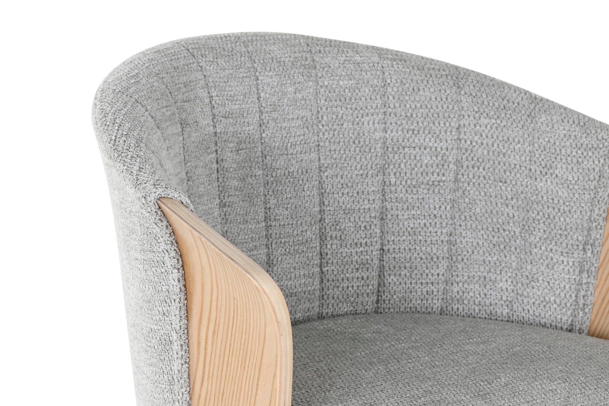 Taburete Madera Poliester 58X56X95 Gris
