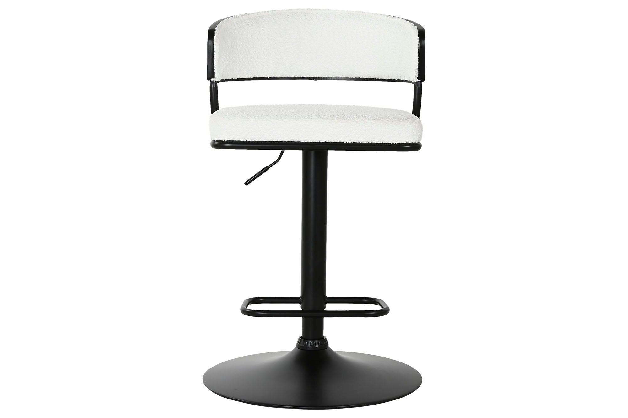 Metal Polyester Stool 48.5X48X83.5 104 White