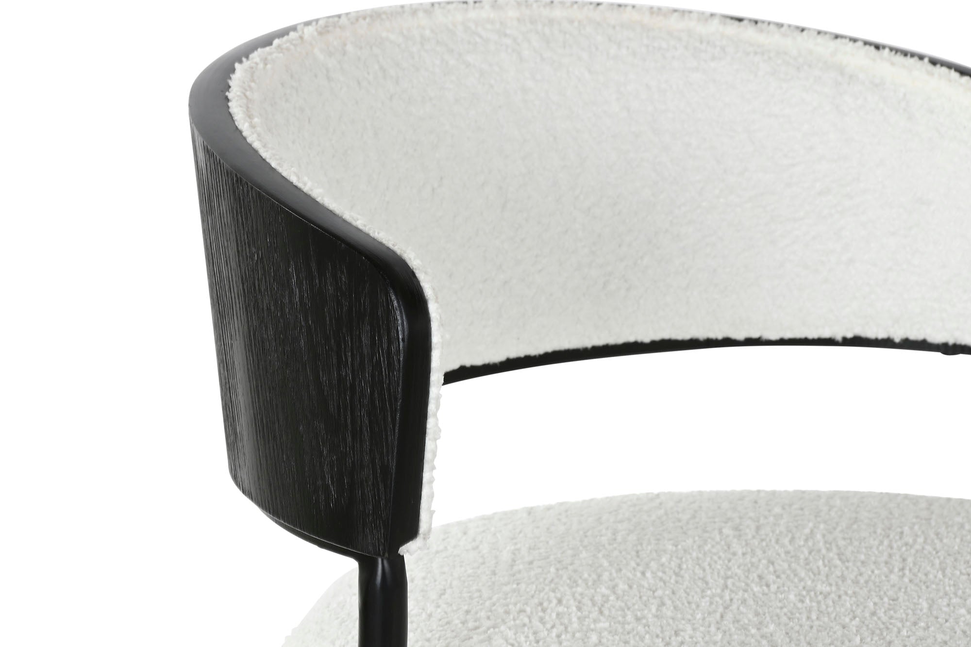 Metal Polyester Stool 48.5X48X83.5 104 White