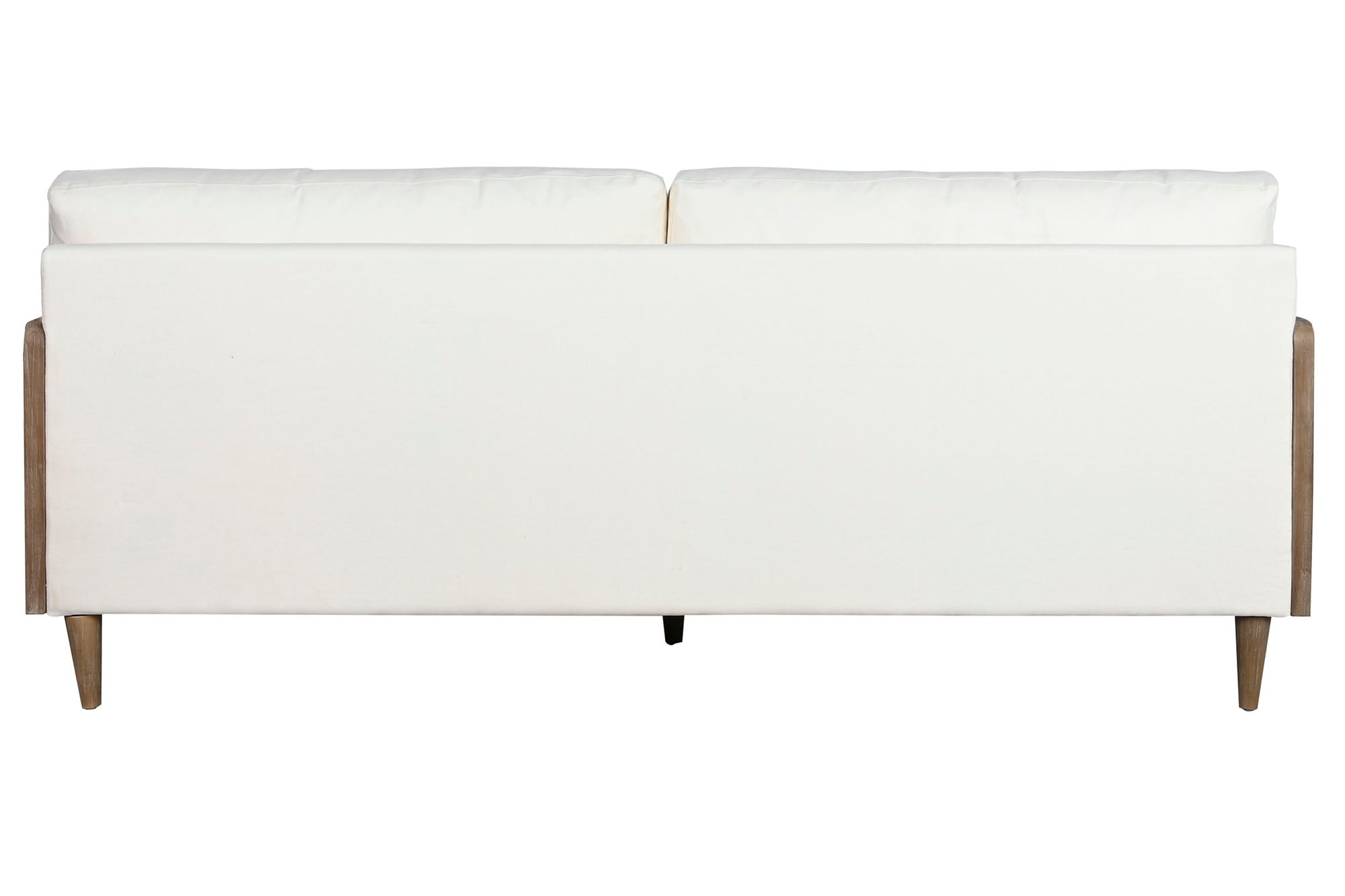 Sofá de poliéster rattan 208 x 86 x 88 marrom