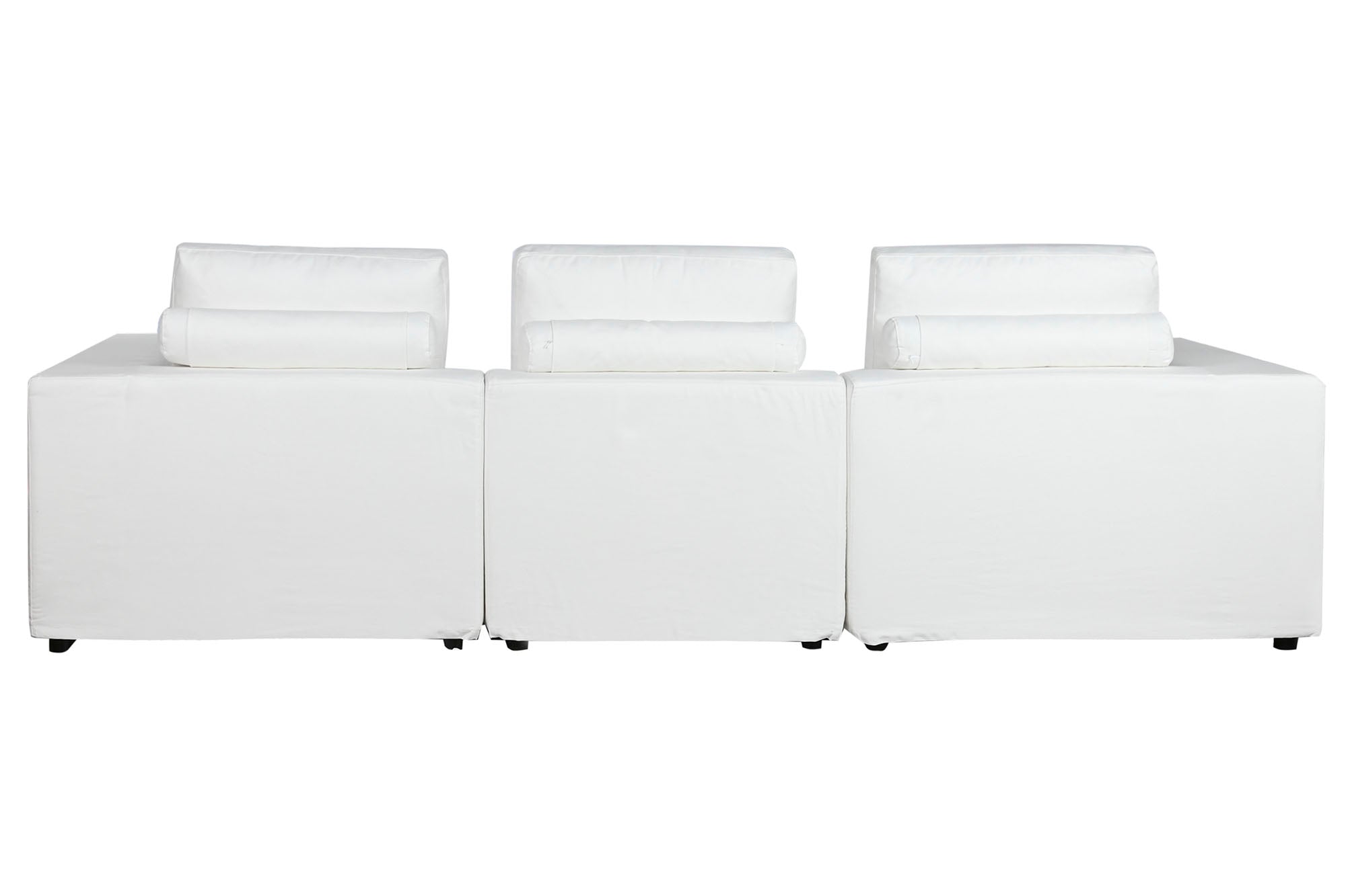 Sofa Poliester Pluma 286X95,5X57 Desenfundable
