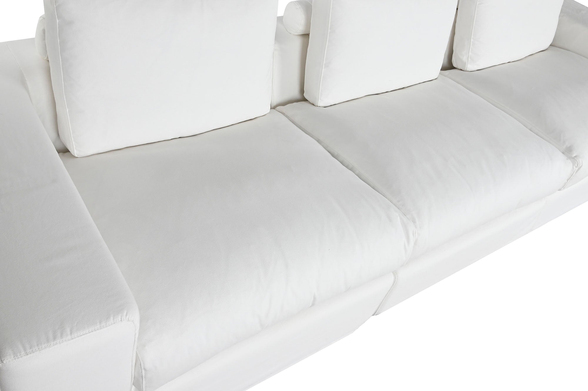 Sofa Poliester Pluma 286X95,5X57 Desenfundable