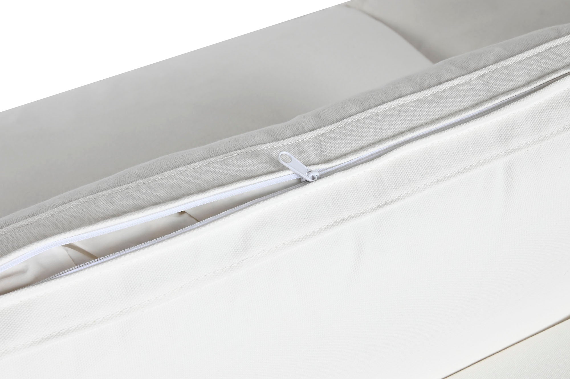 Sofa Poliester Pluma 286X95,5X57 Desenfundable