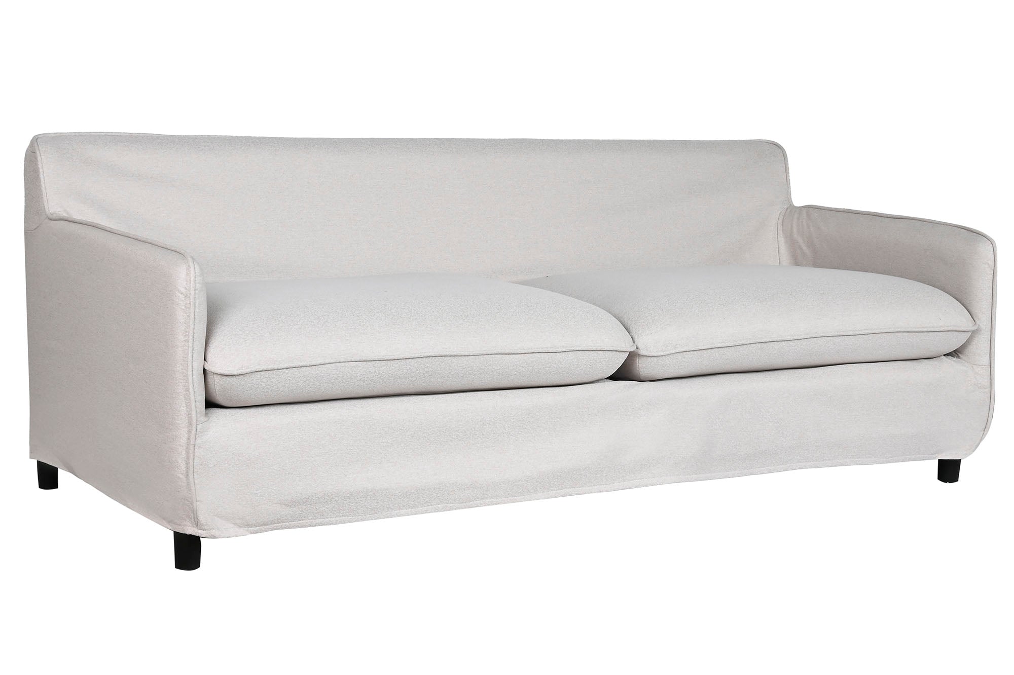 Sofa Poliester 196X85X90 Desenfundable Beige