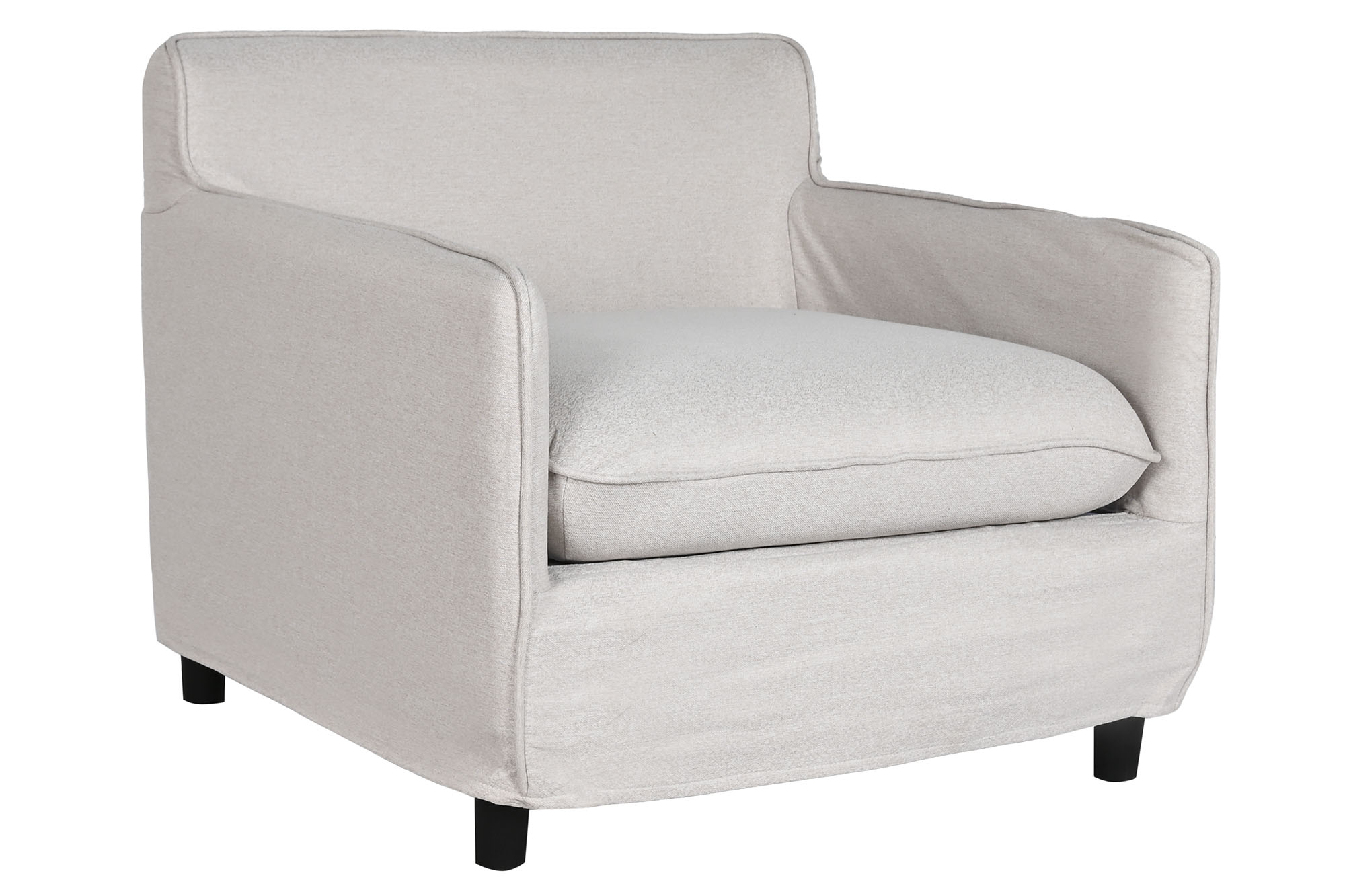 Sillon Poliester 85X85X74 Desenfundable Beige