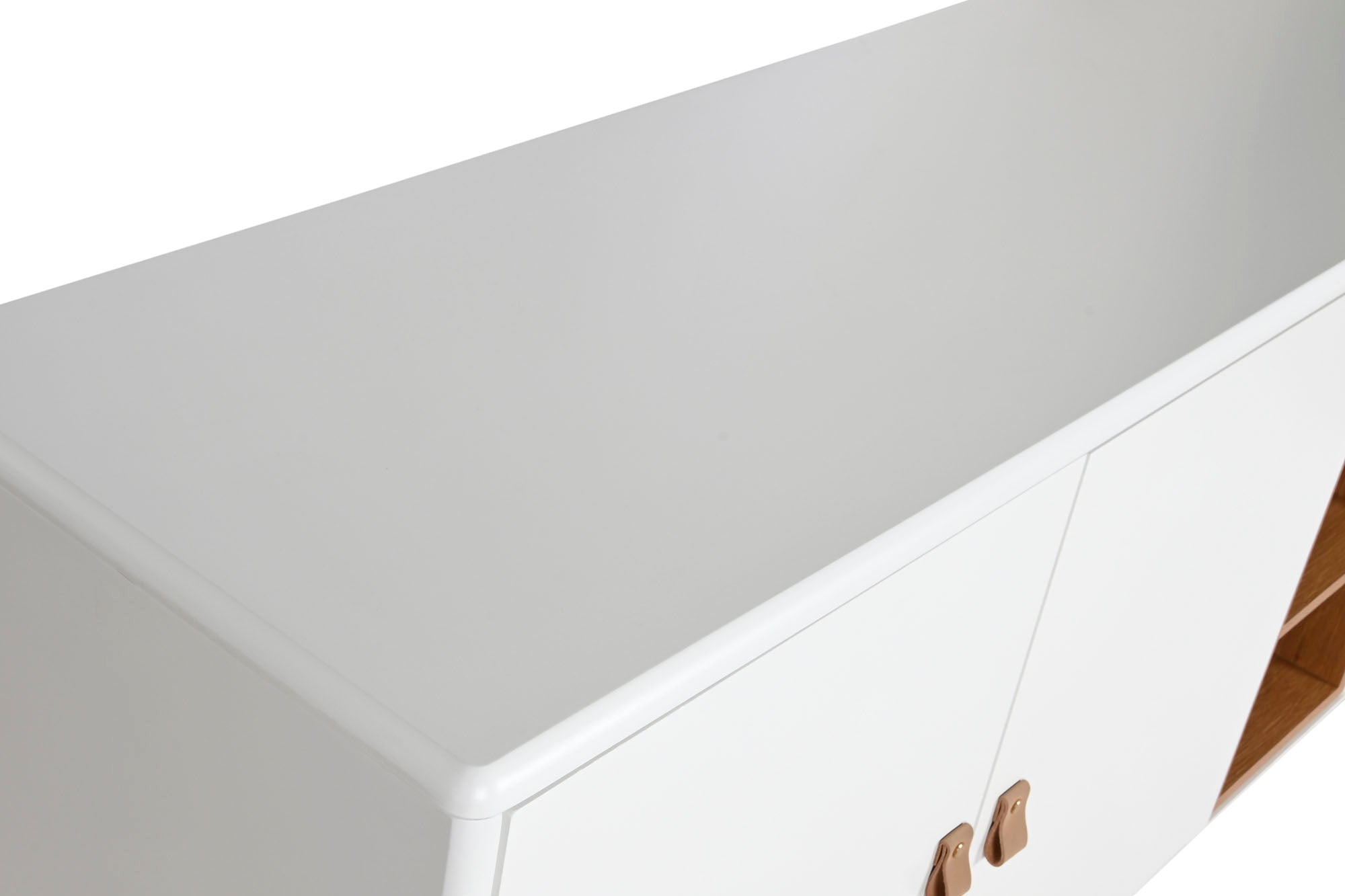 Buffet Madera Dm Pu 180X40X75 Blanco