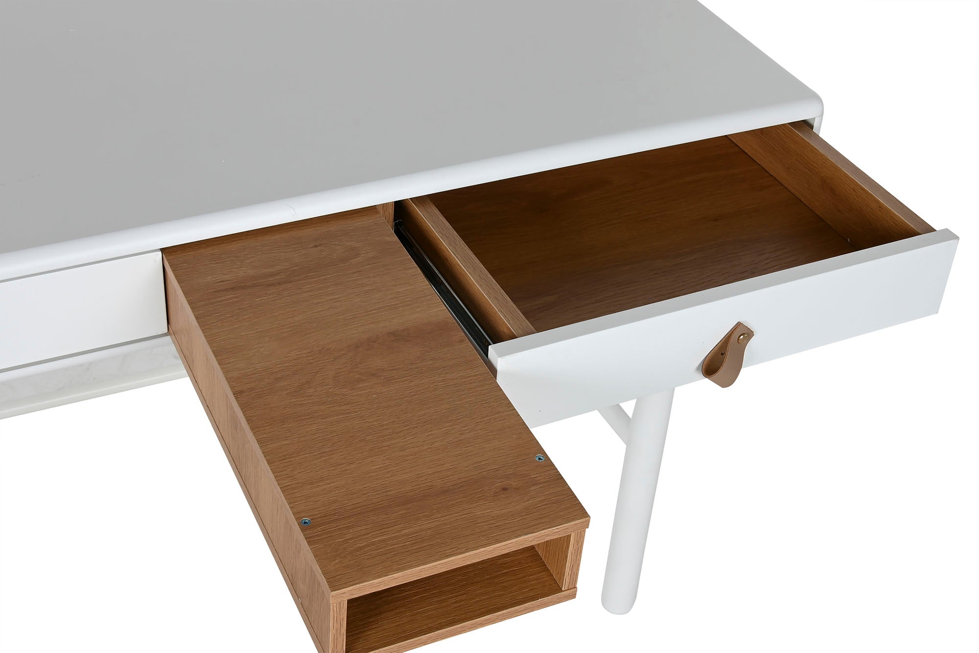 Console Mdf Pu 120X35X90 Branco