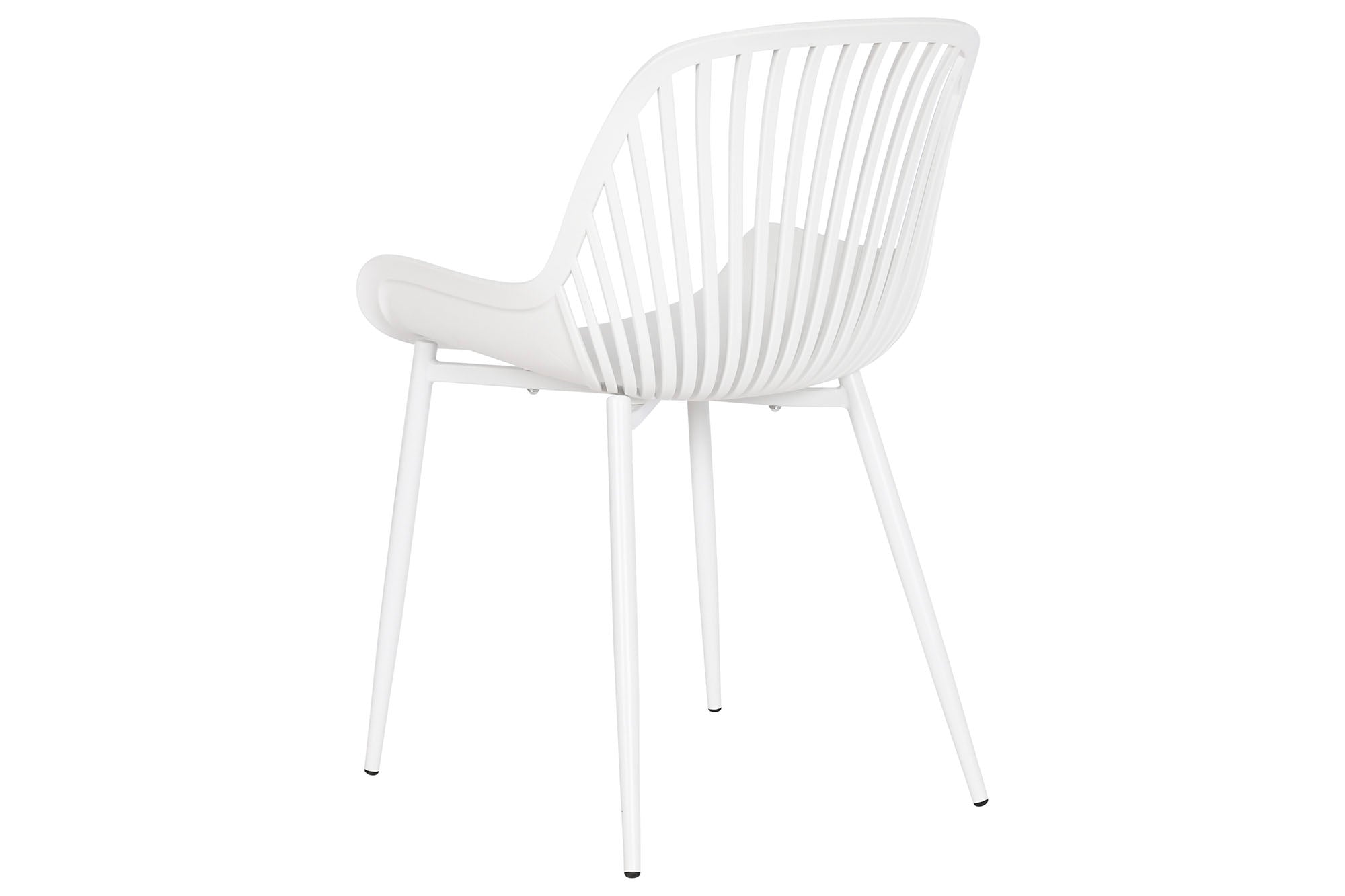 Silla Metal Pp 57,5X50,5X81 Blanco