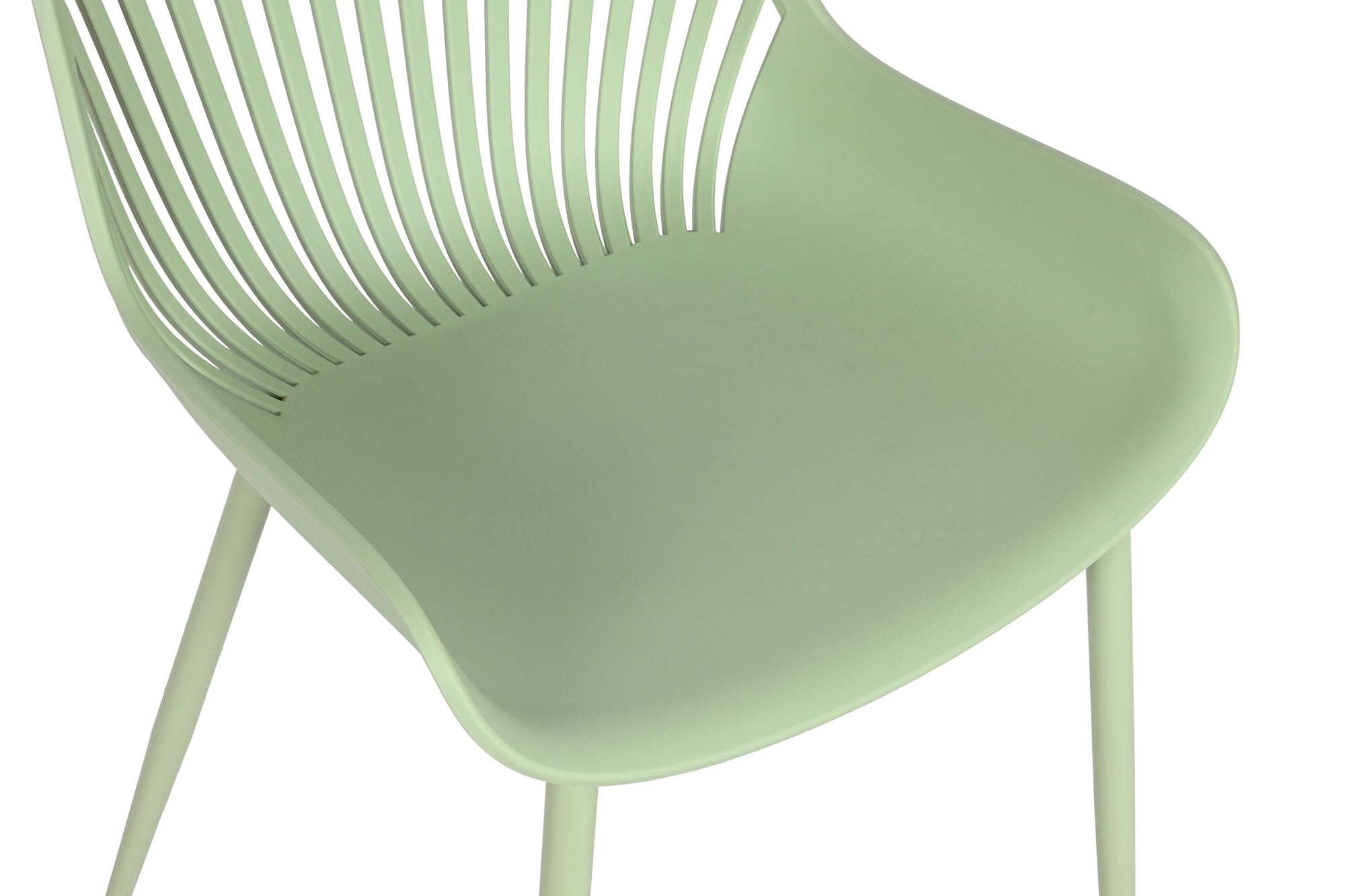 Silla Metal Pp 57,5X50,5X81 Verde Menta