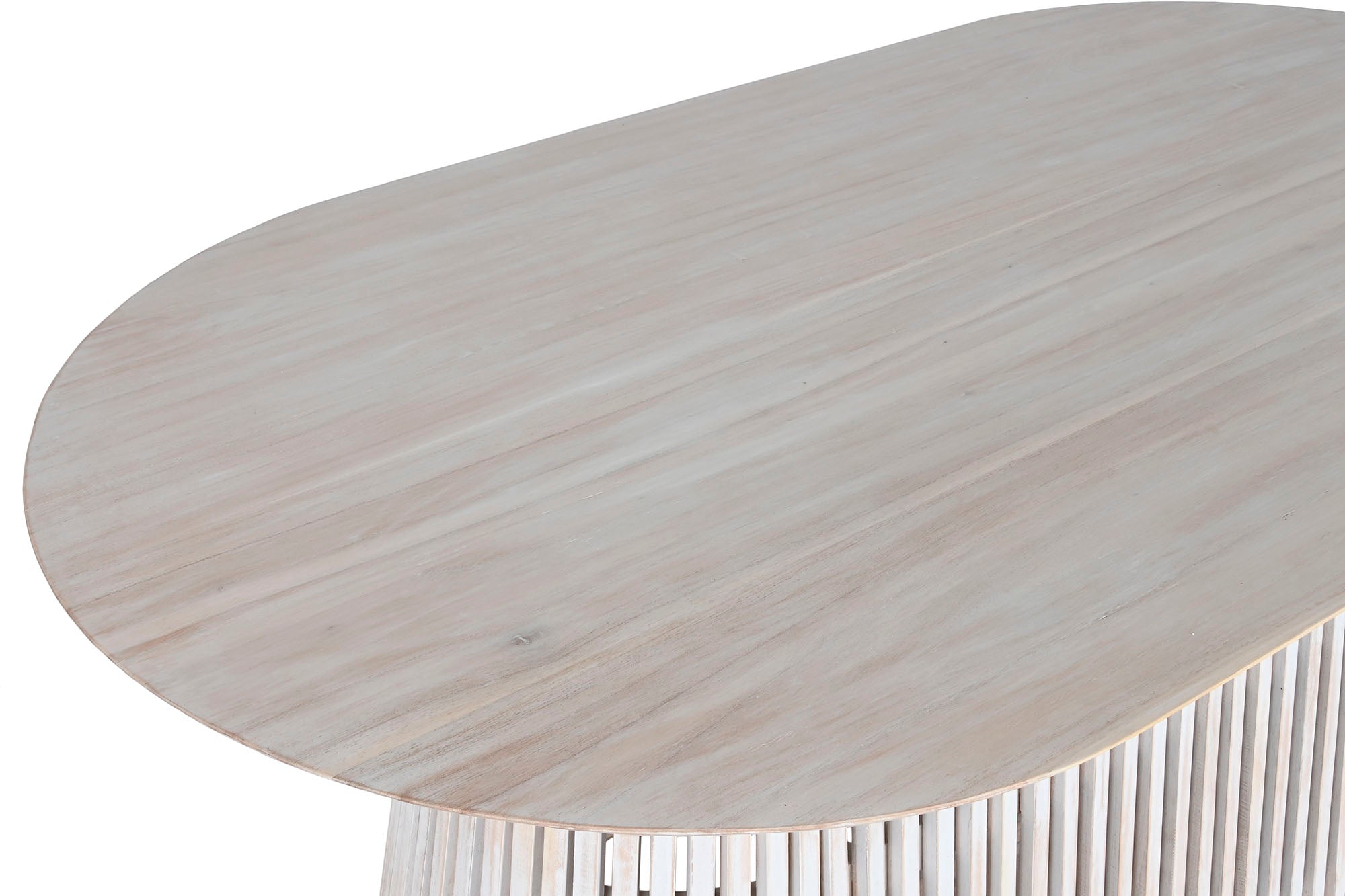 Mesa de Jantar Oval Mindi 180X100X75 Decape