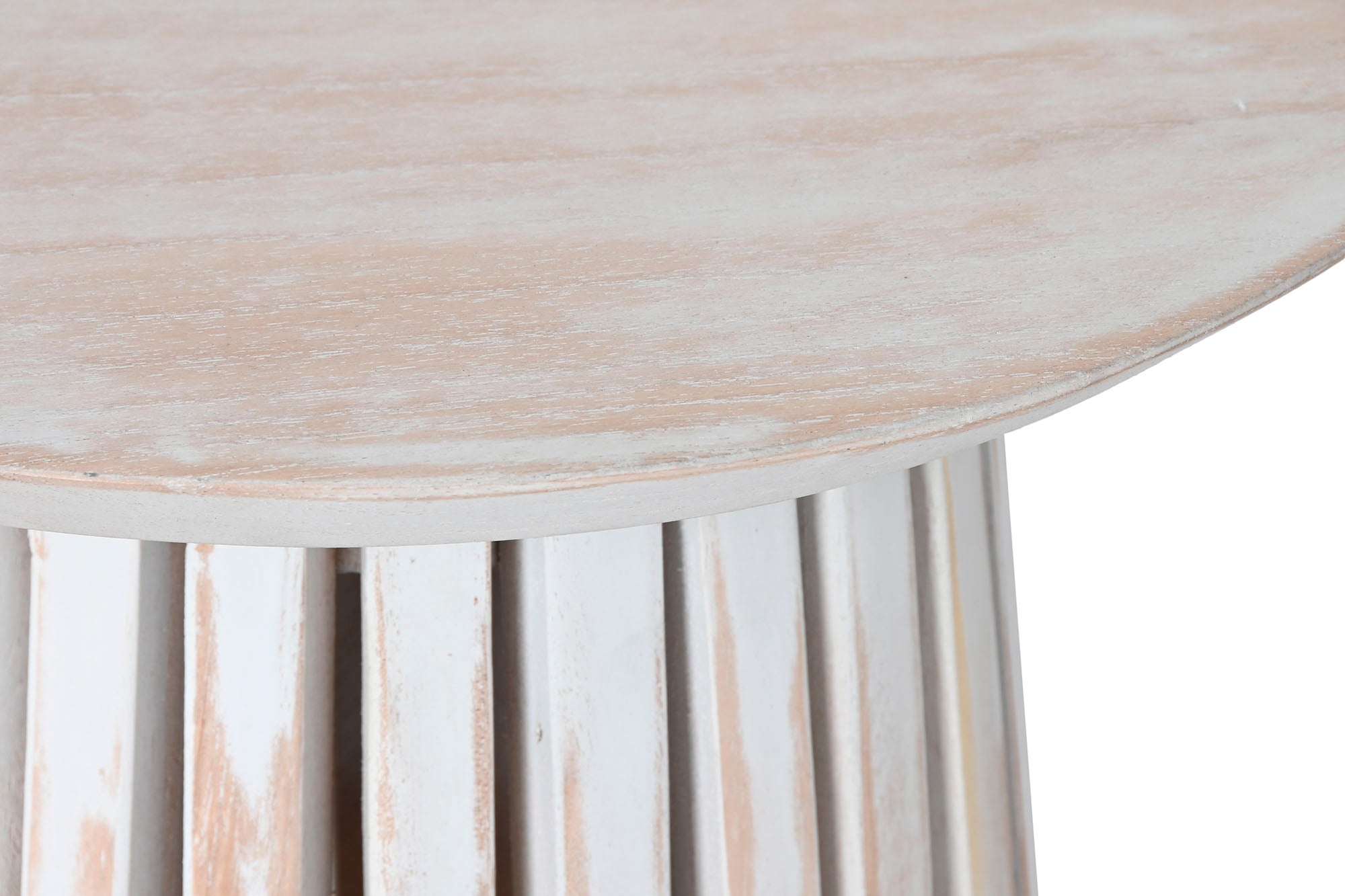 Mindi Side Table 40x40x60 Decape White