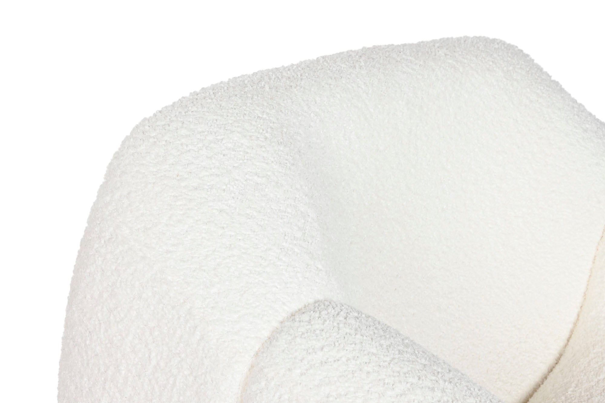 Poltrona de metal de poliéster 84x64x74 com alça branca