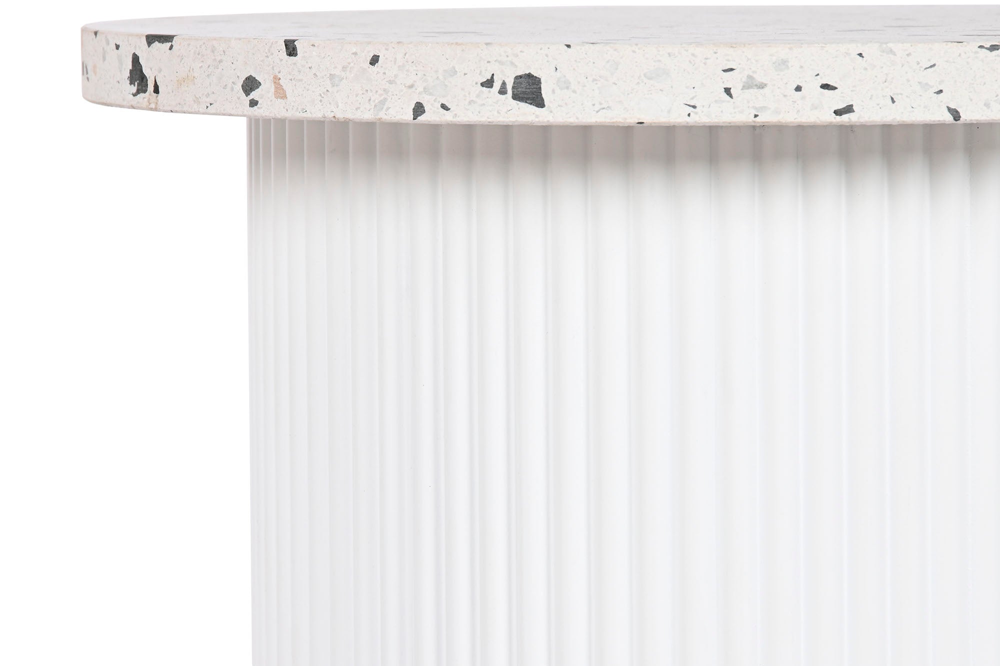 Mesa lateral Terrazzo Madeira DM 40X40X37,5