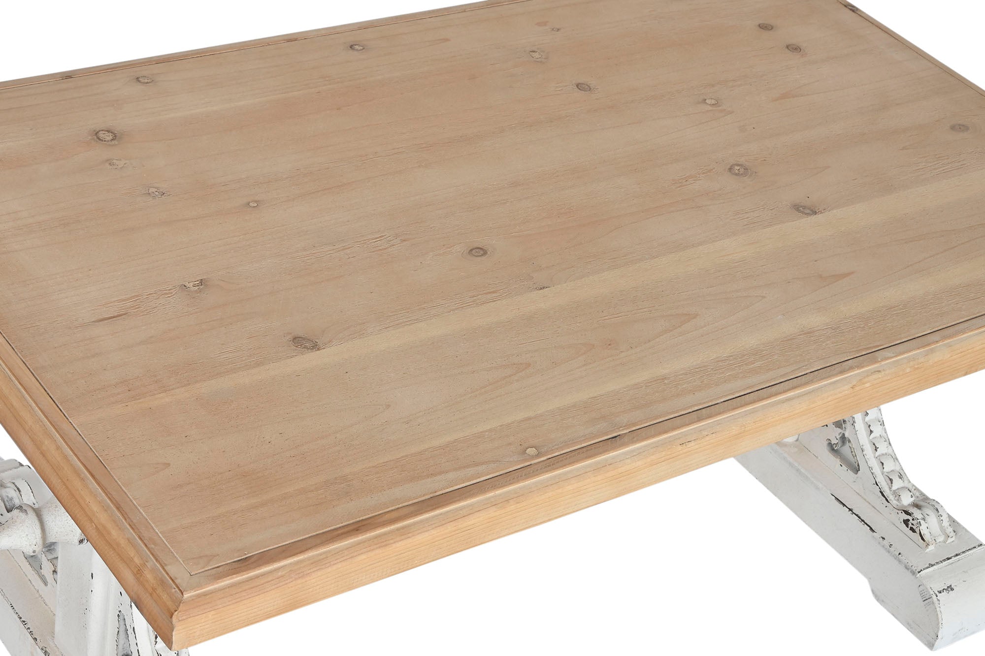 Mesa de Centro Fir MDF 110x65x46 Branco Decape