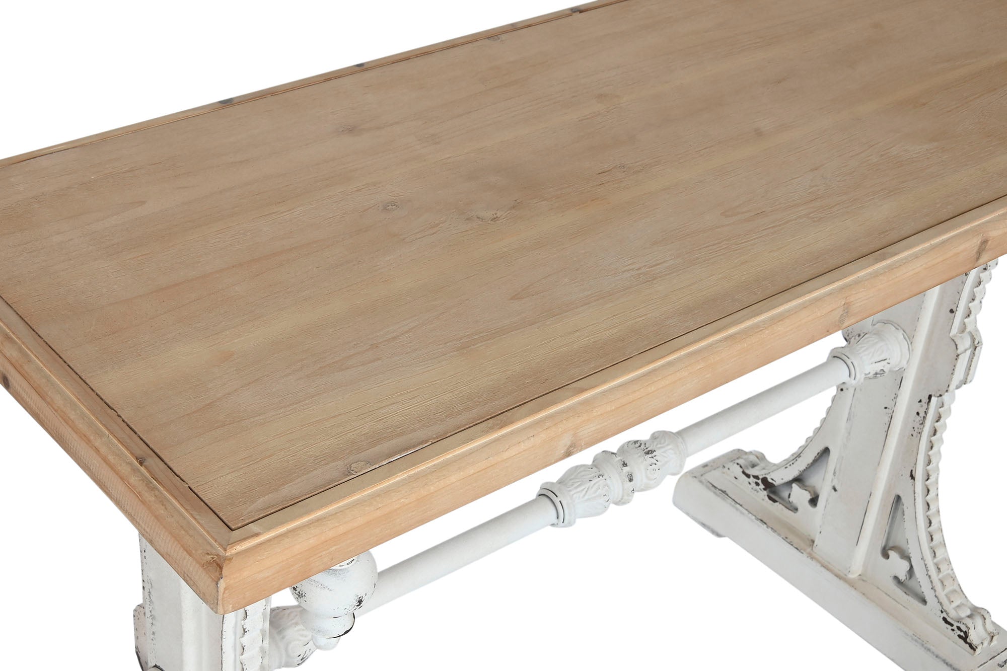 Consola Abeto Mdf 120X50X77 Decape Blanco