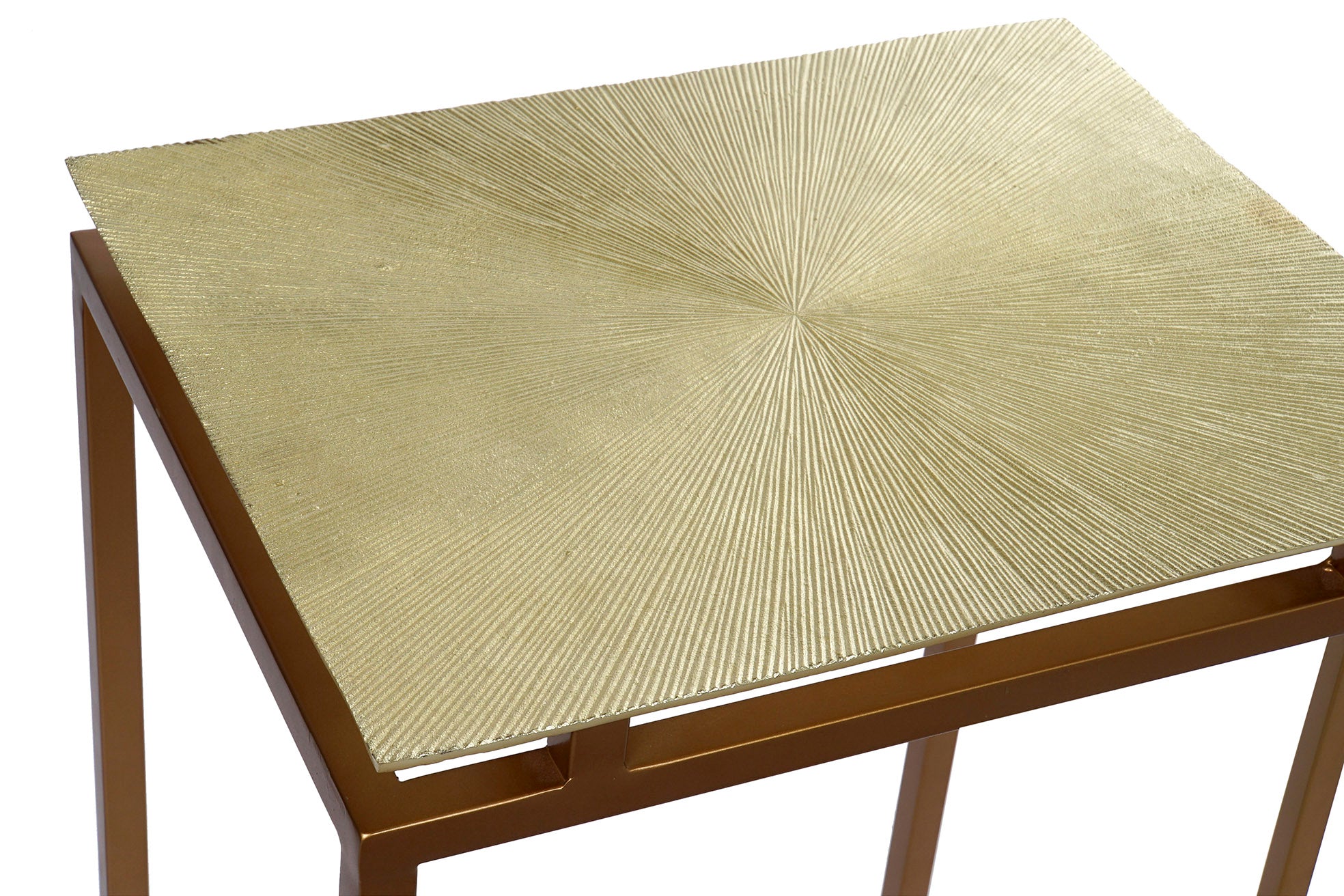 Conjunto de Console 3 Metal Alumínio 109,5X37,5X80 Cinza